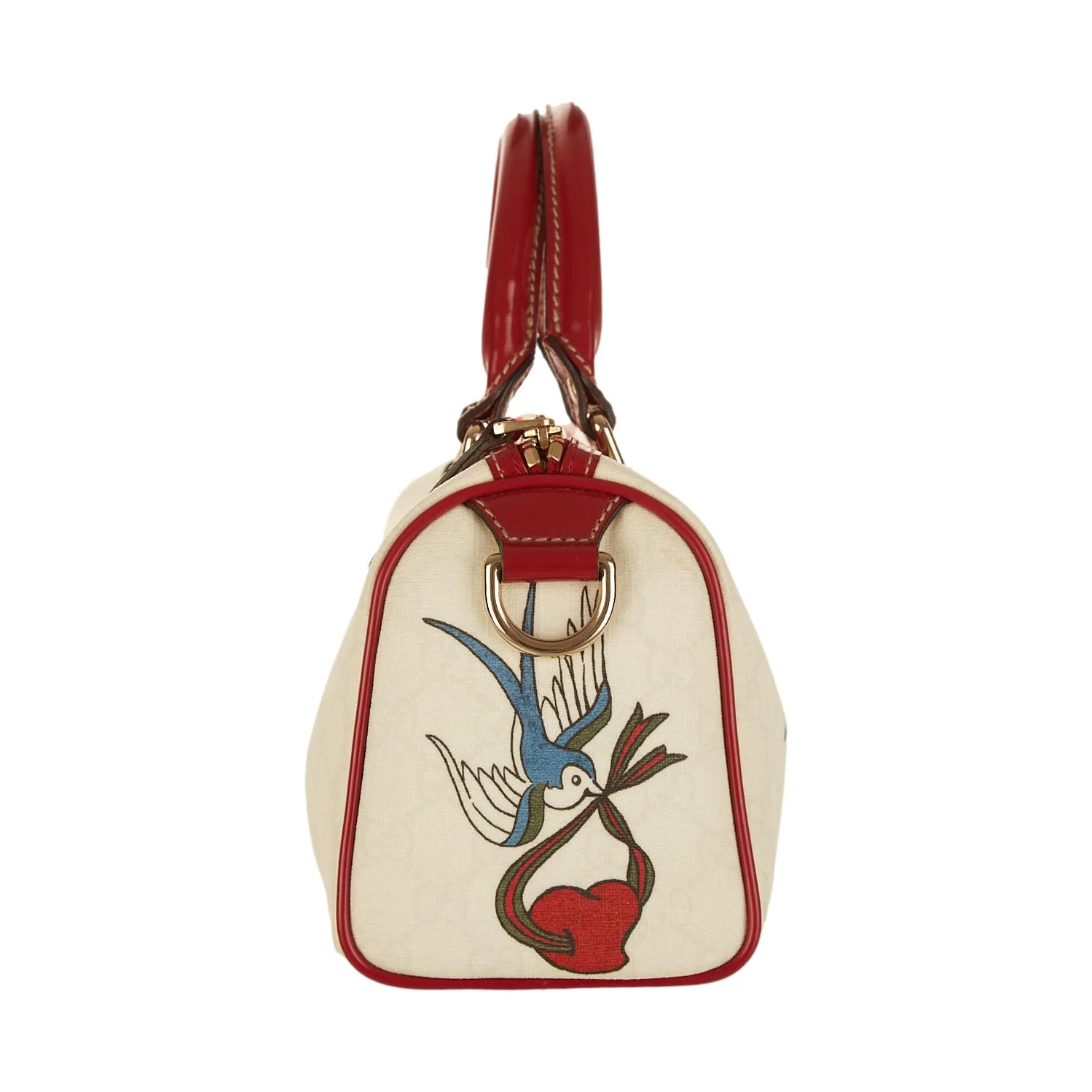 Gucci White Supreme Logo Shoulder Bag - Image 3