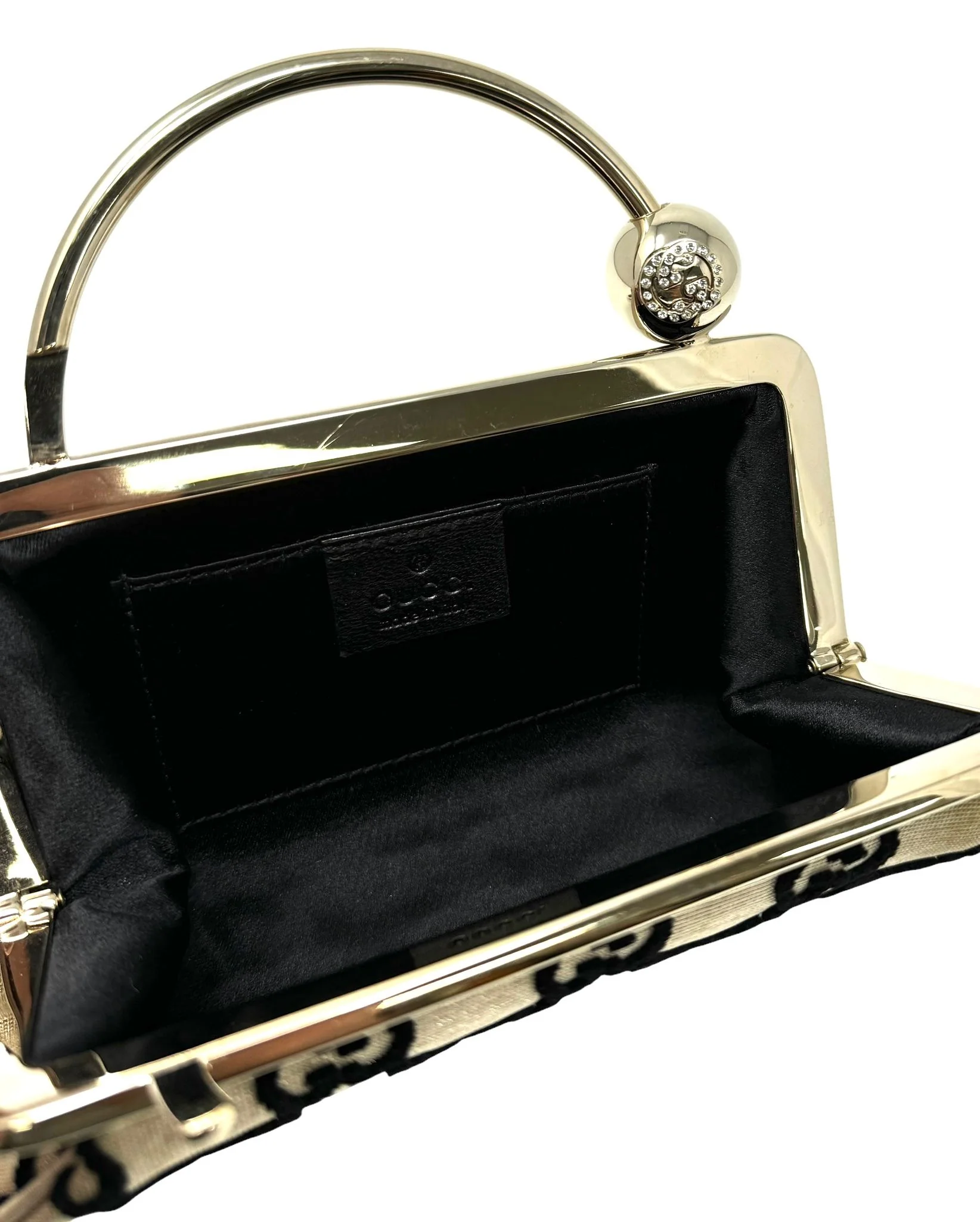 Gucci x Tom Ford Black Mini Top Handle Bag - Image 4