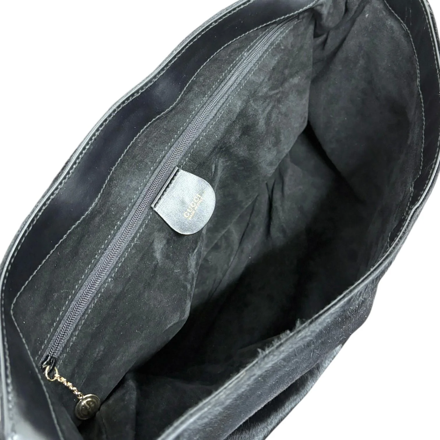 Gucci x Tom Ford Black Pony Hair Jumbo Bag - Image 4