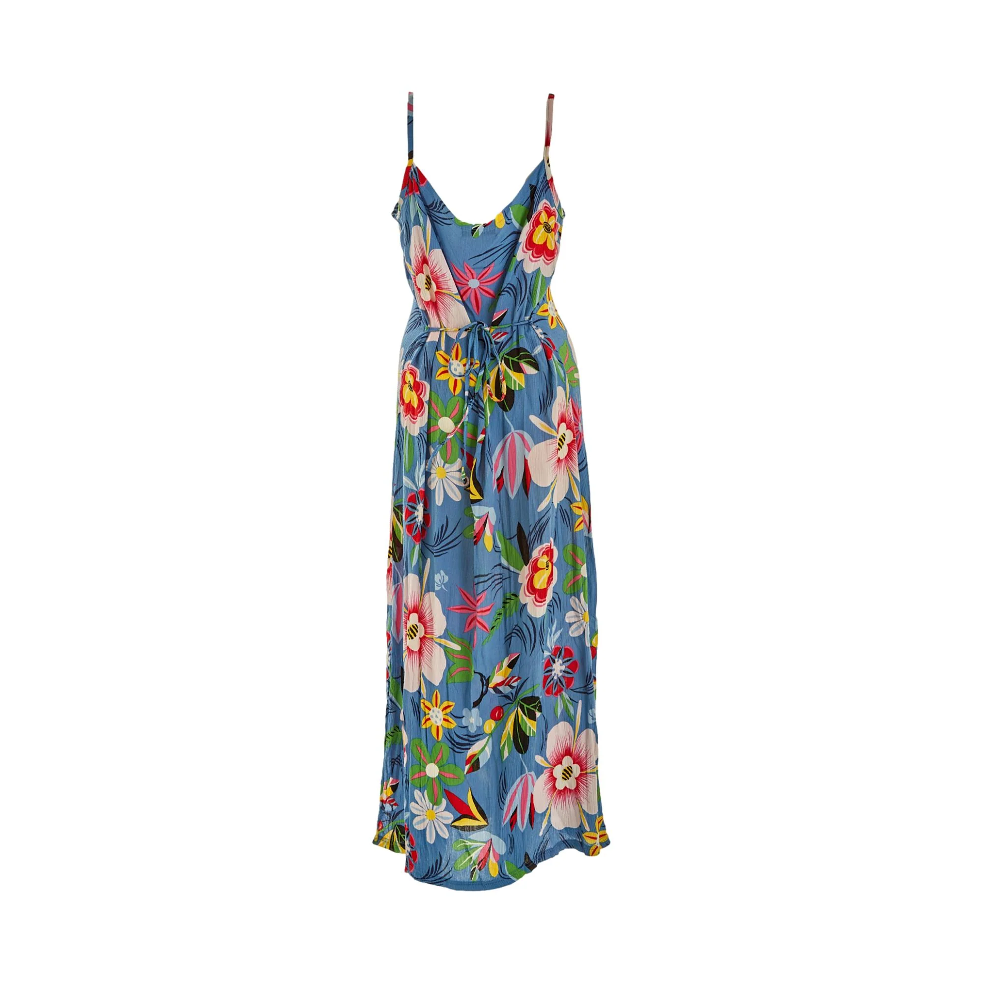 Gucci x Tom Ford Blue Floral Maxi Dress - Image 2