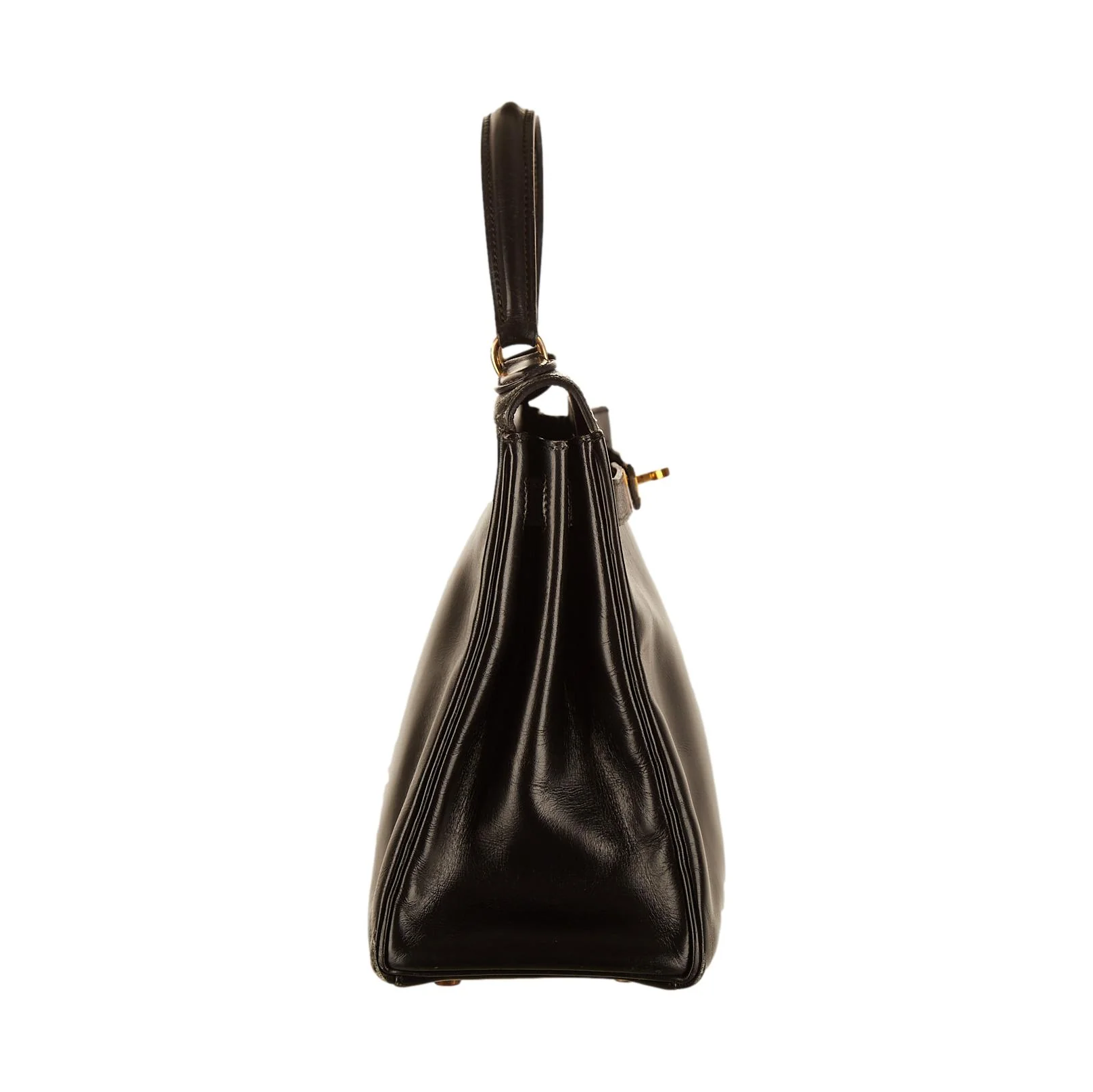 Hermes Black Kelly 28 Bag - Image 4
