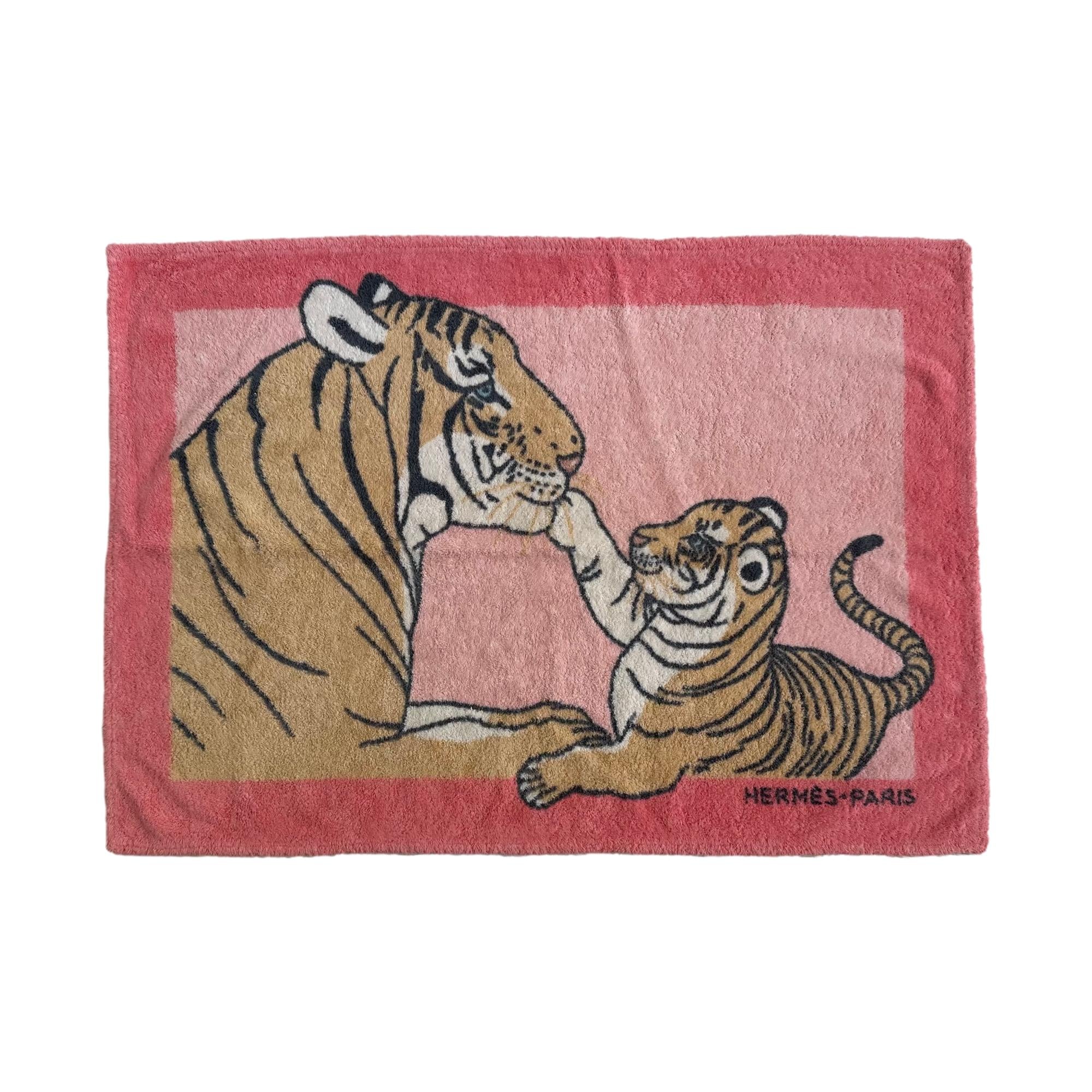 Hermes Cheetah Bath Towel