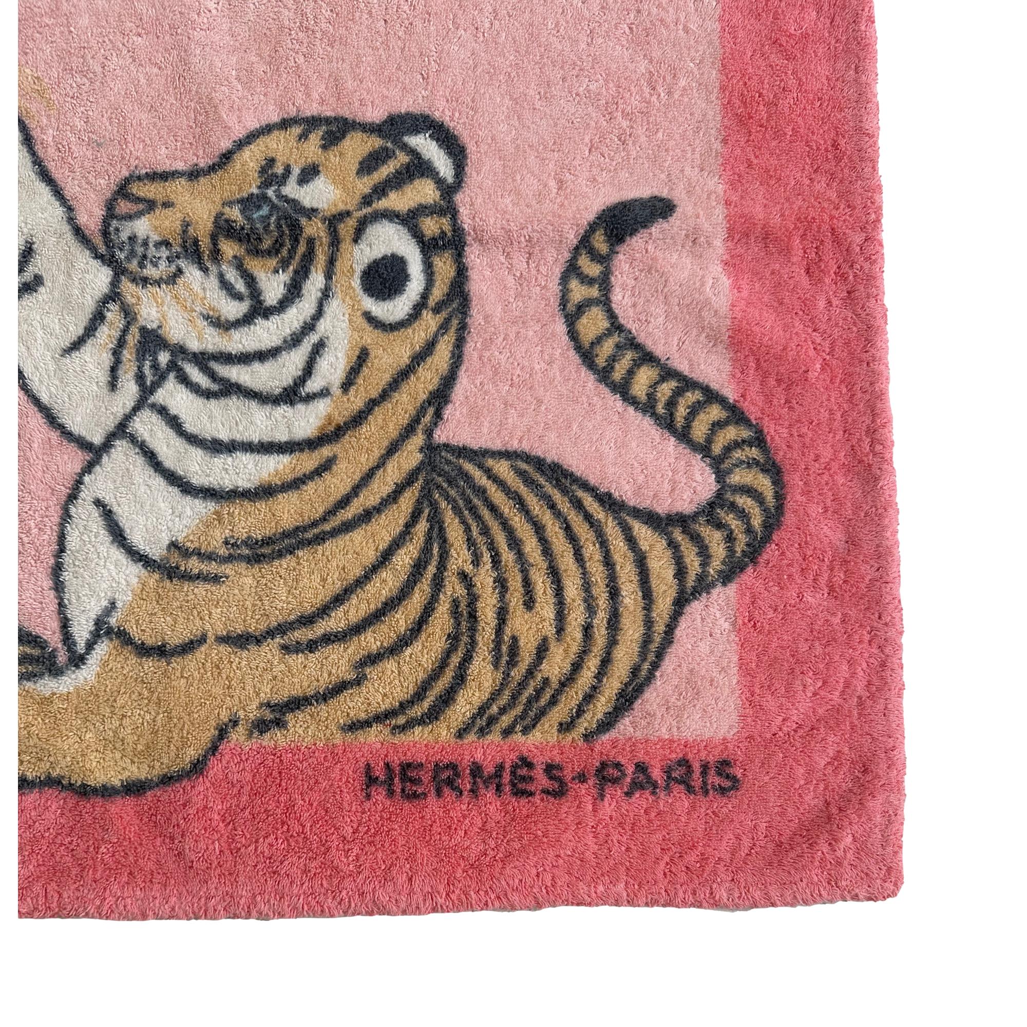 Hermes Cheetah Bath Towel - Image 2
