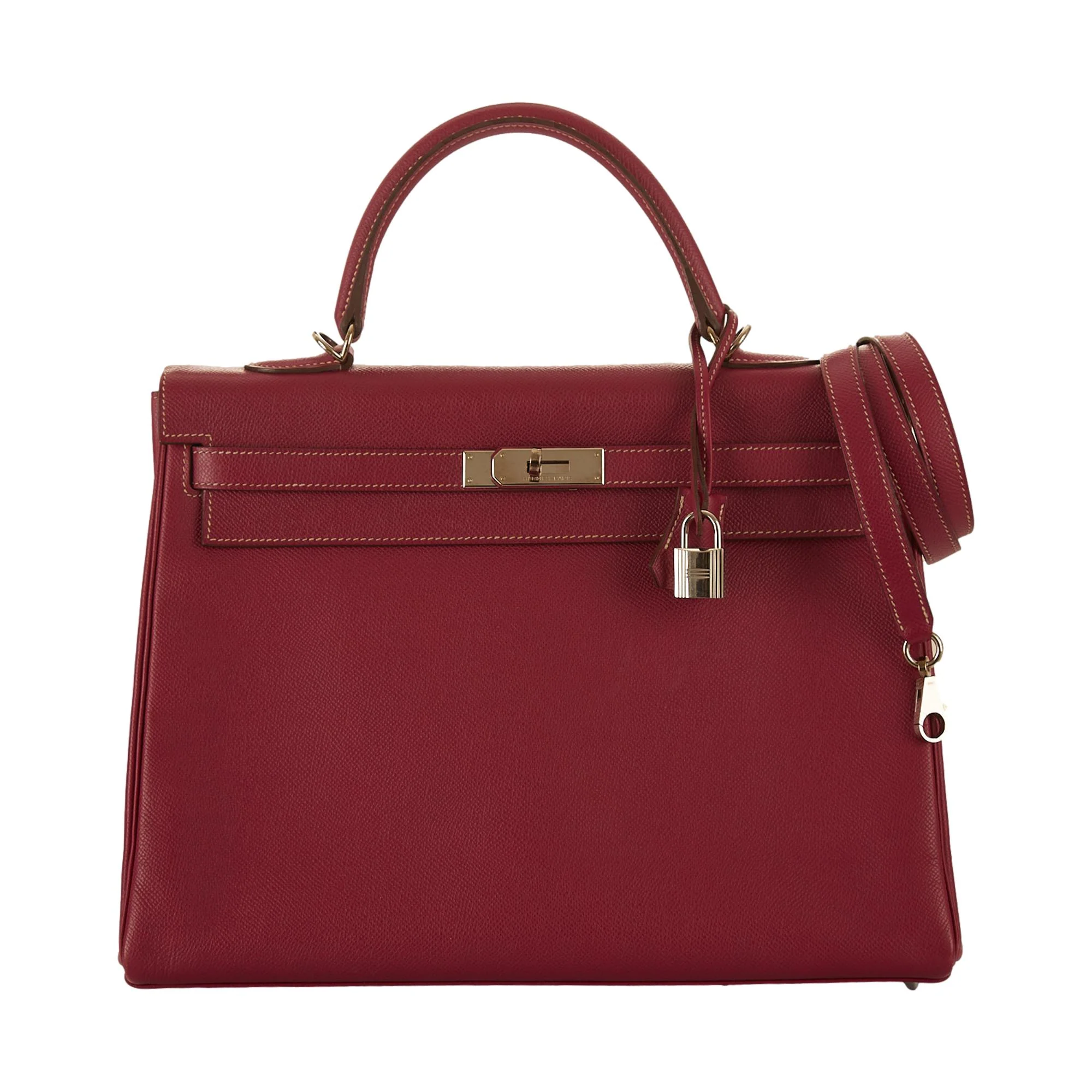 Hermes Tosca/Rose Tyrien Epsom Candy Kelly 35 - Image 2