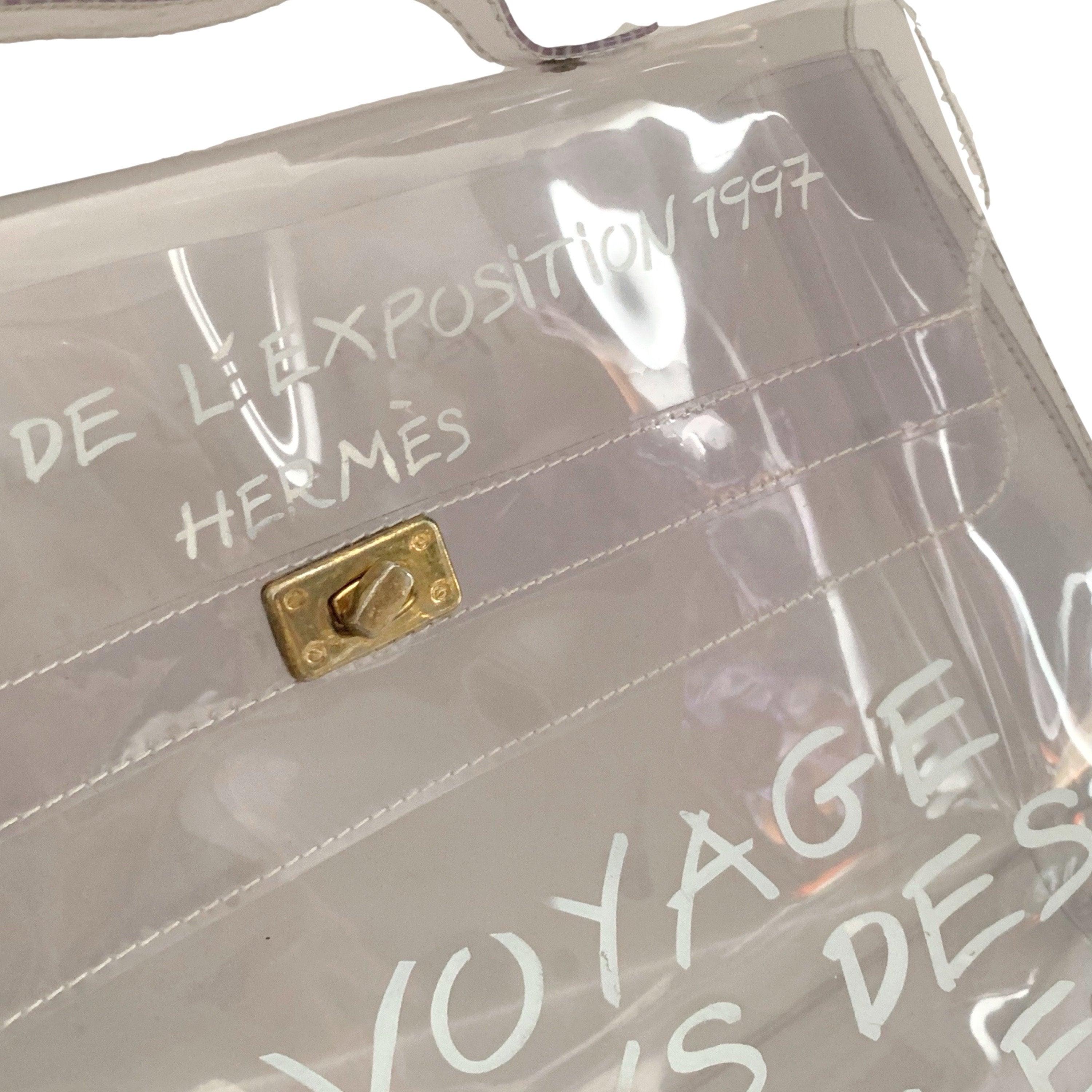 Hermes Transparent Kelly Bag - Image 3