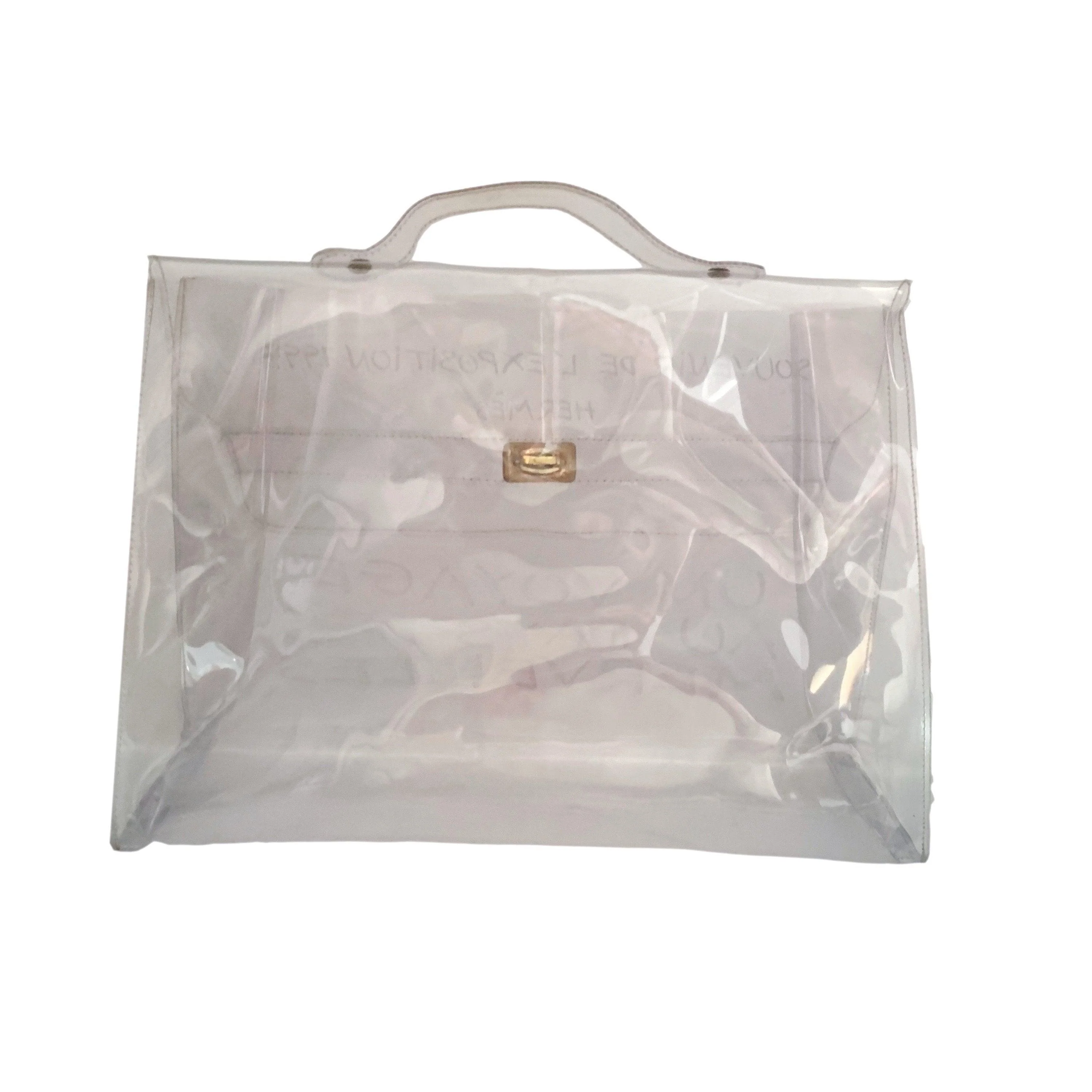 Hermes Transparent Kelly Bag - Image 2