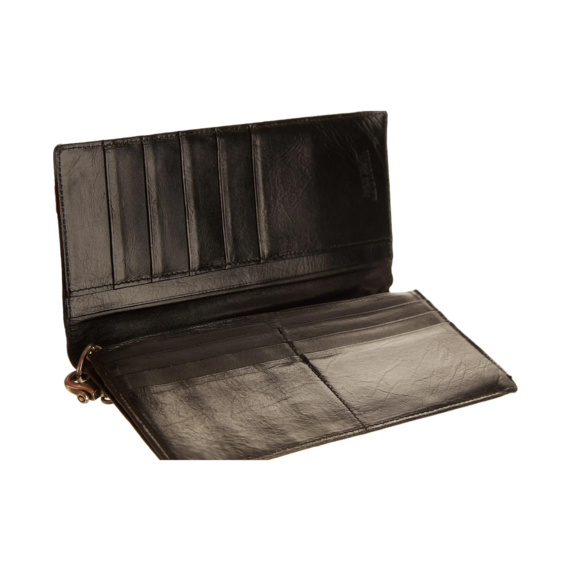 Jean Paul Gaultier Black Leather Chain Wallet - Image 4