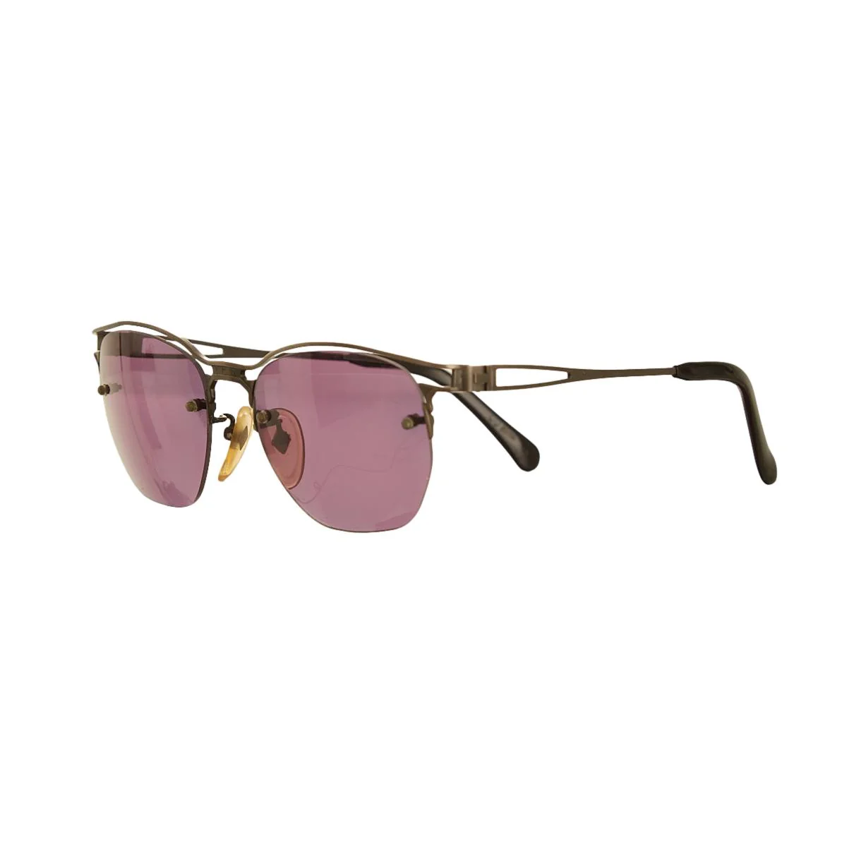 Jean Paul Gaultier Black Logo Sunglasses