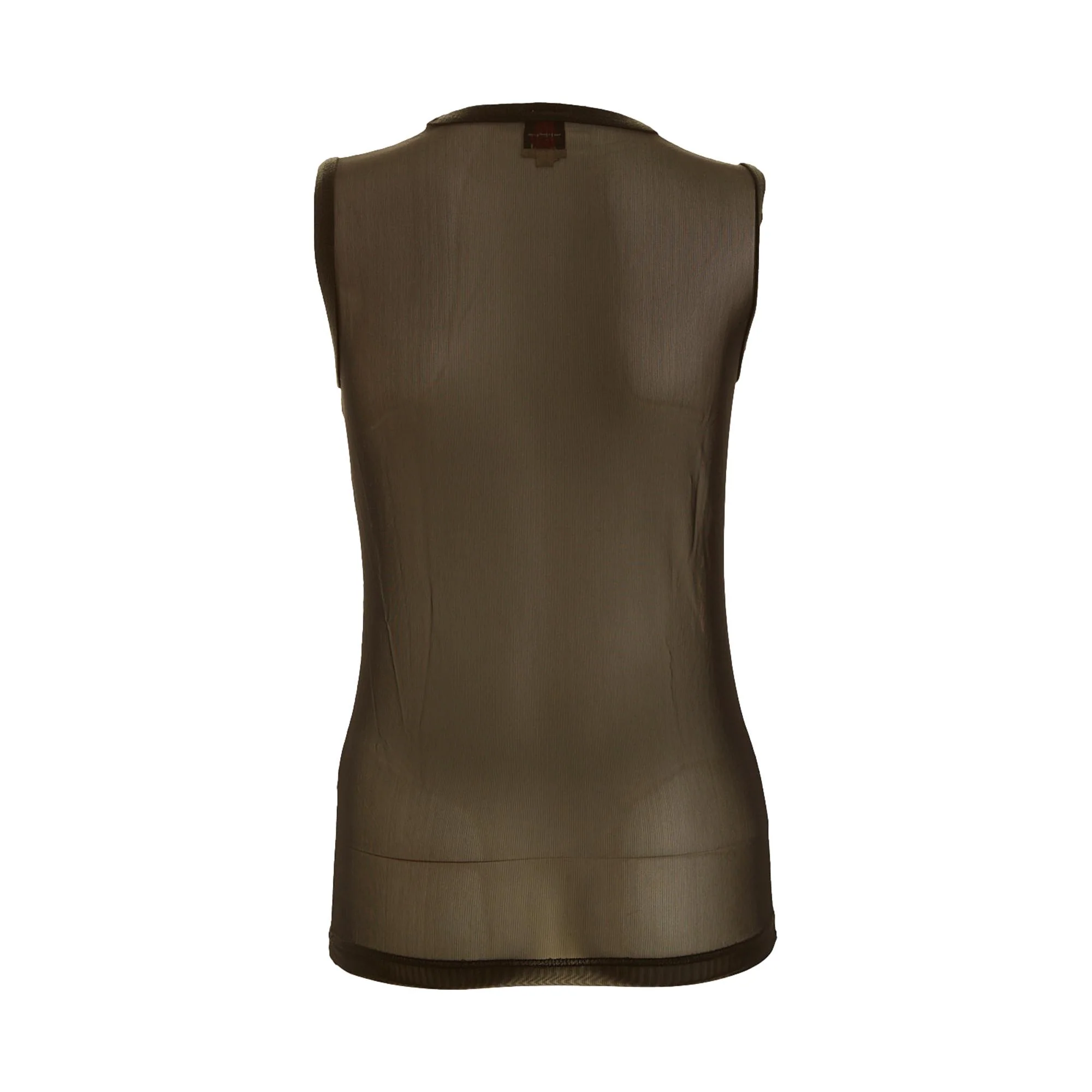 Jean Paul Gaultier Black Mesh Graphic Tank - Image 2