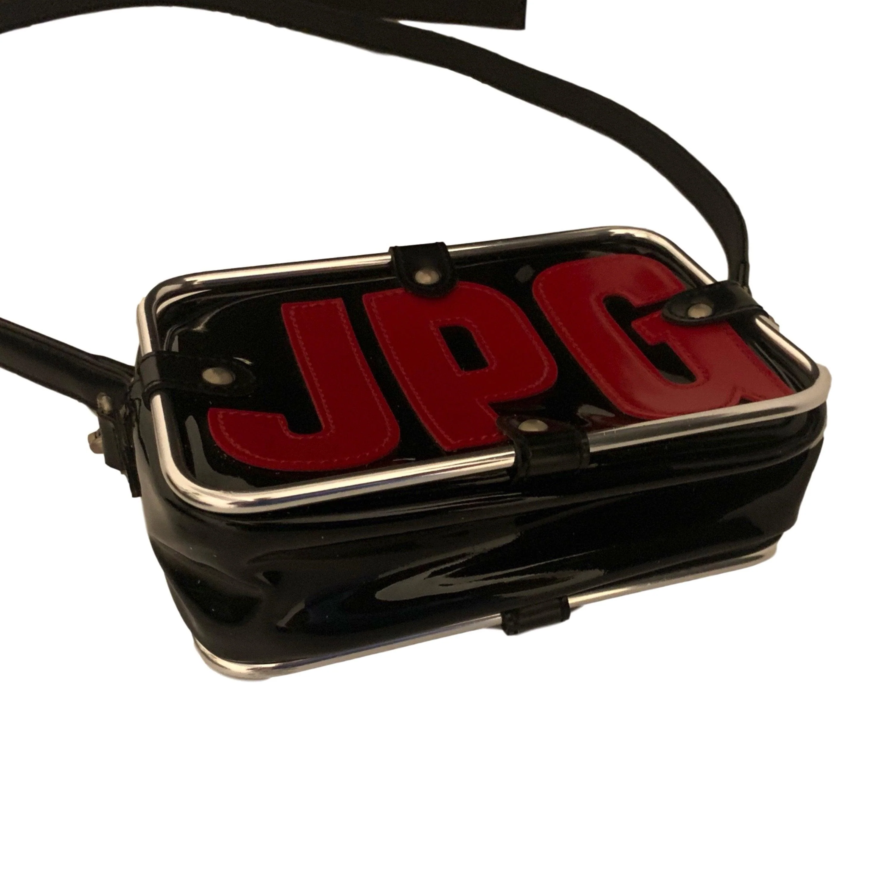 Jean Paul Gaultier Black Patent Crossbody - Image 4