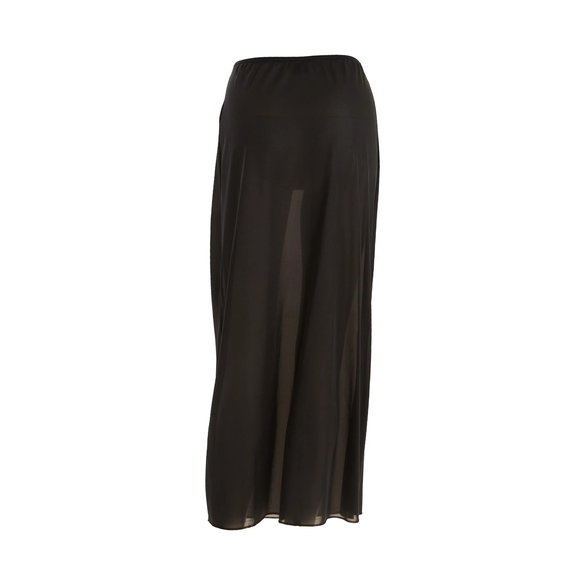 Jean Paul Gaultier Black Slip Skirt - Image 2