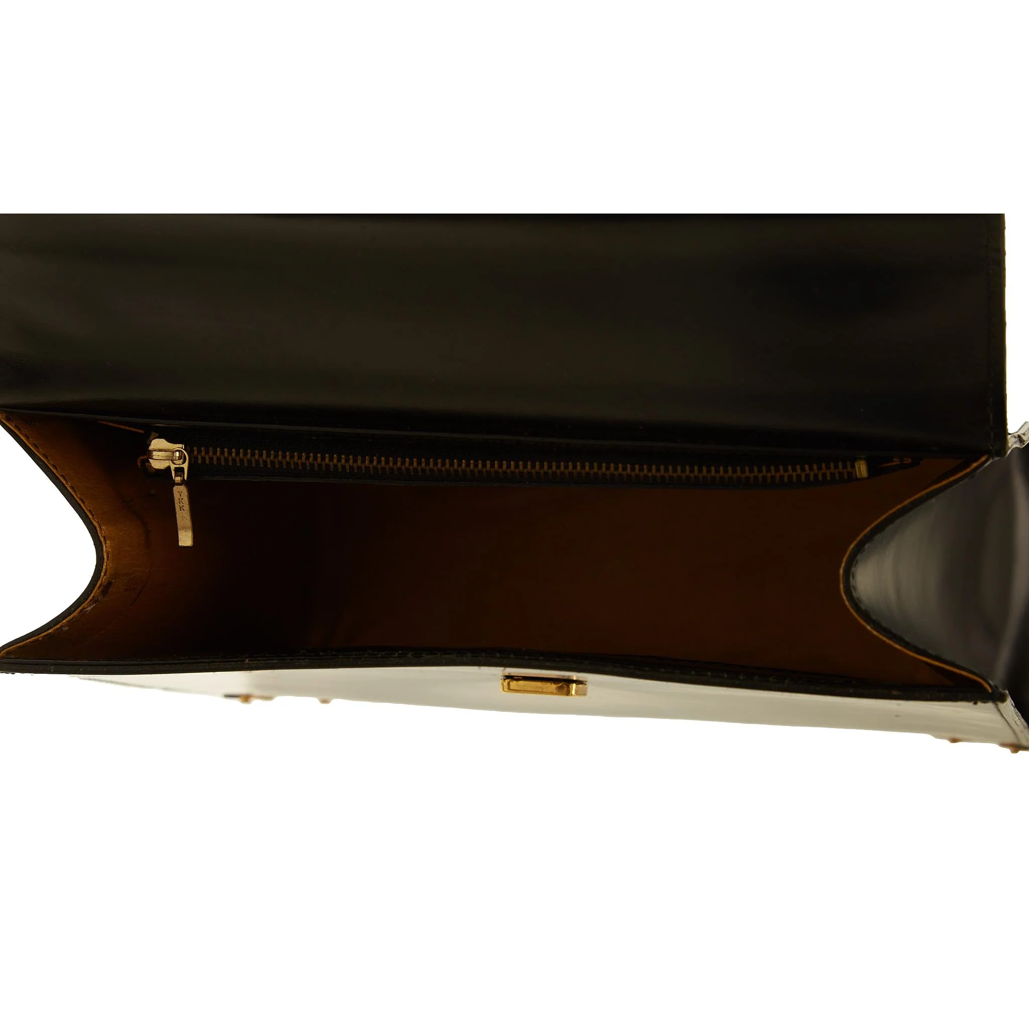Jean Paul Gaultier Black Structured Top Handle Bag - Image 4