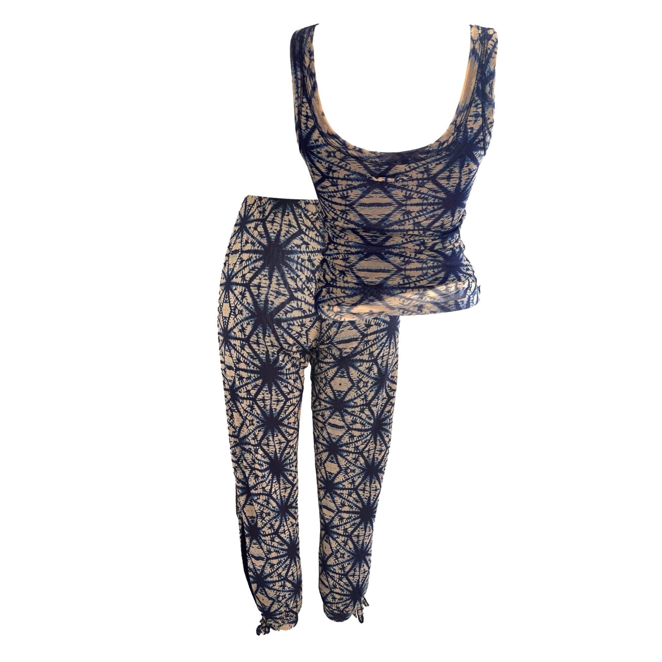 Jean Paul Gaultier Blue Geo Stretch Set - Image 2