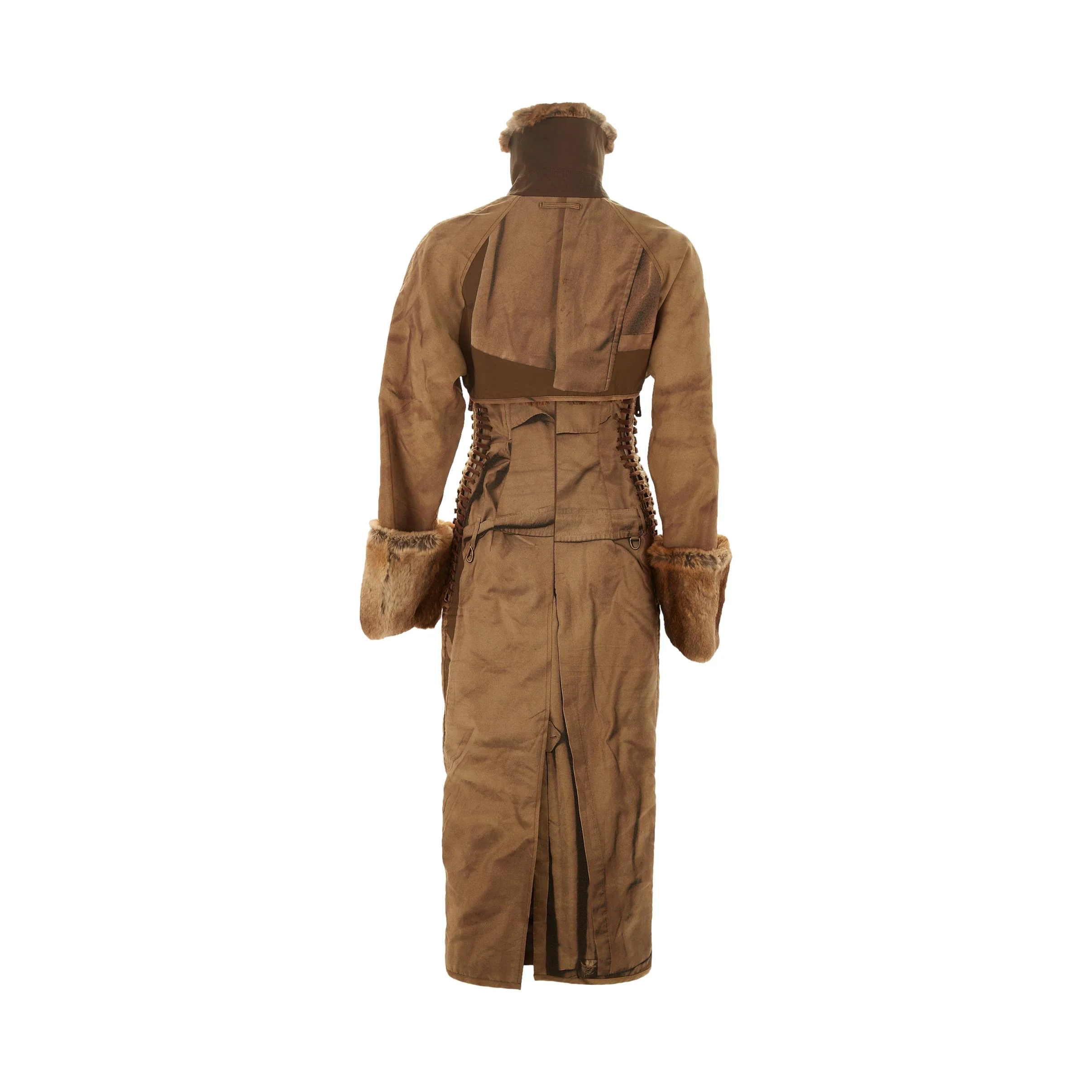 Jean Paul Gaultier Brown Jean Paul Gaultier Tromp L'oeil Bolero Set - Image 2