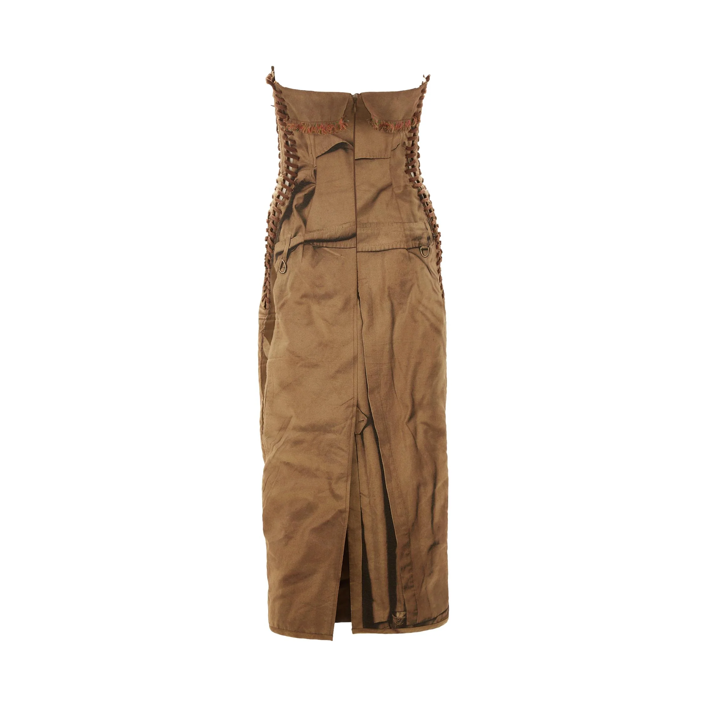 Jean Paul Gaultier Brown Jean Paul Gaultier Tromp L'oeil Bolero Set - Image 4
