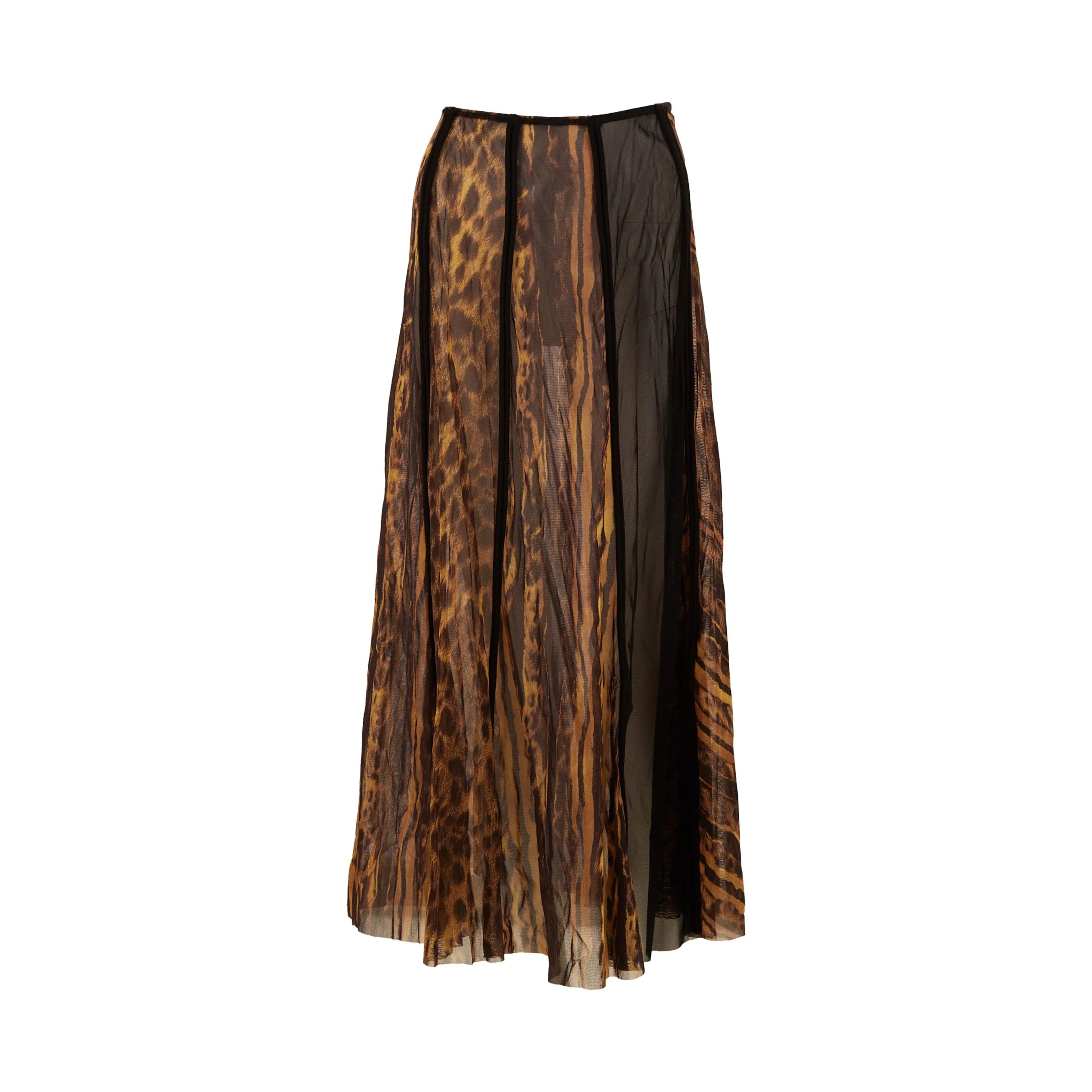 Jean Paul Gaultier Cheetah Print Skirt