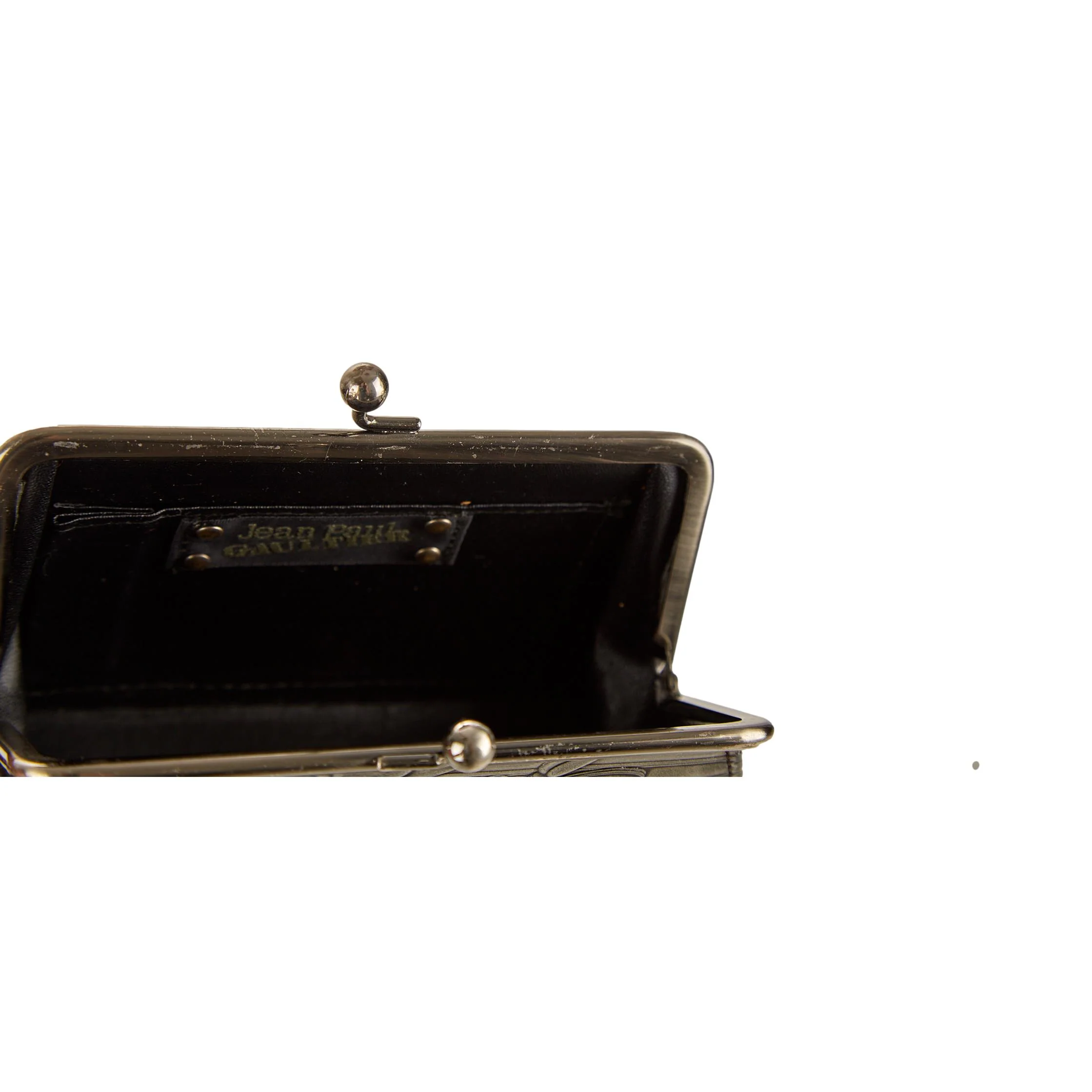 Jean Paul Gaultier Chrome Kiss Lock Mini Bag - Image 4