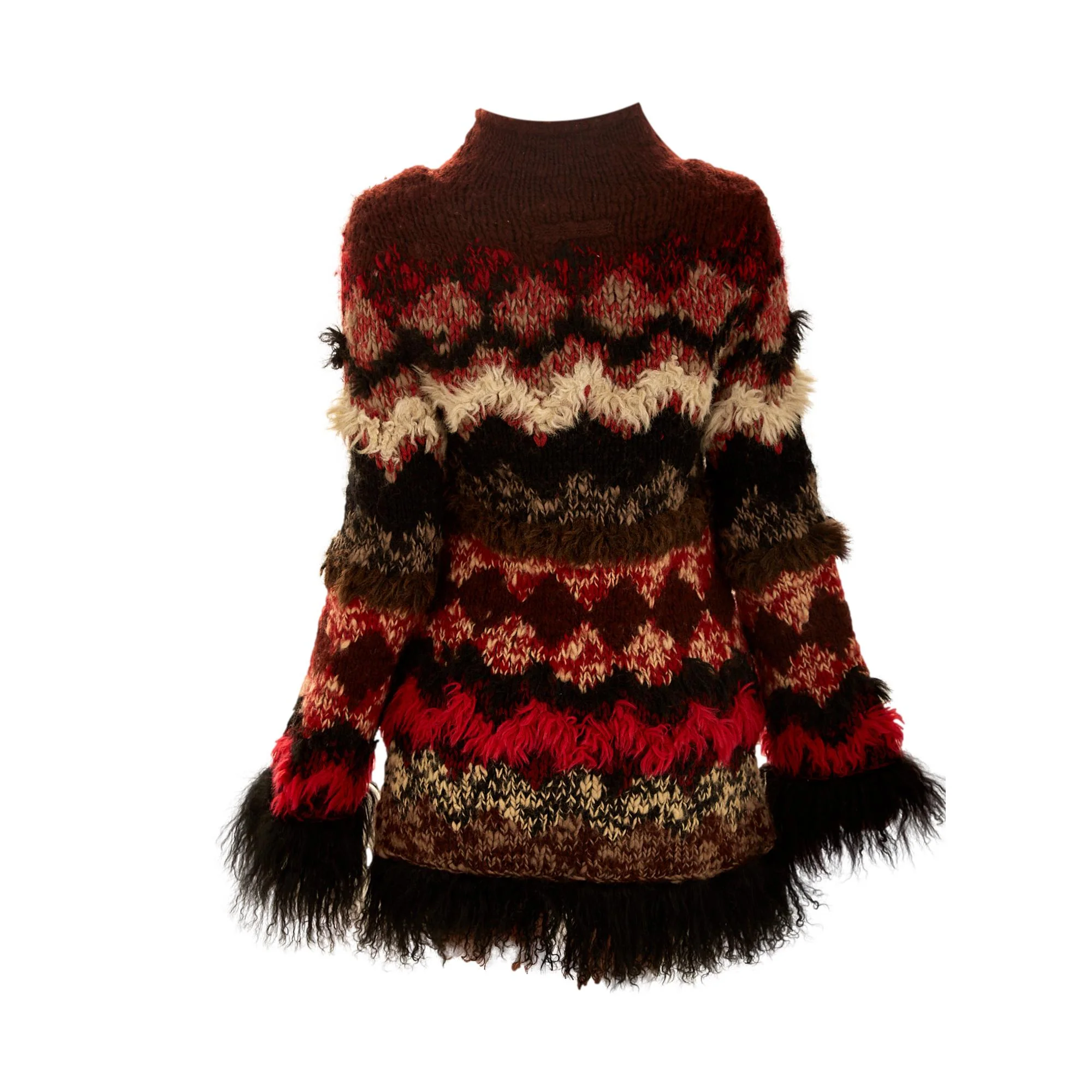 Jean Paul Gaultier Chunky Knit Sweater Dress - Image 2