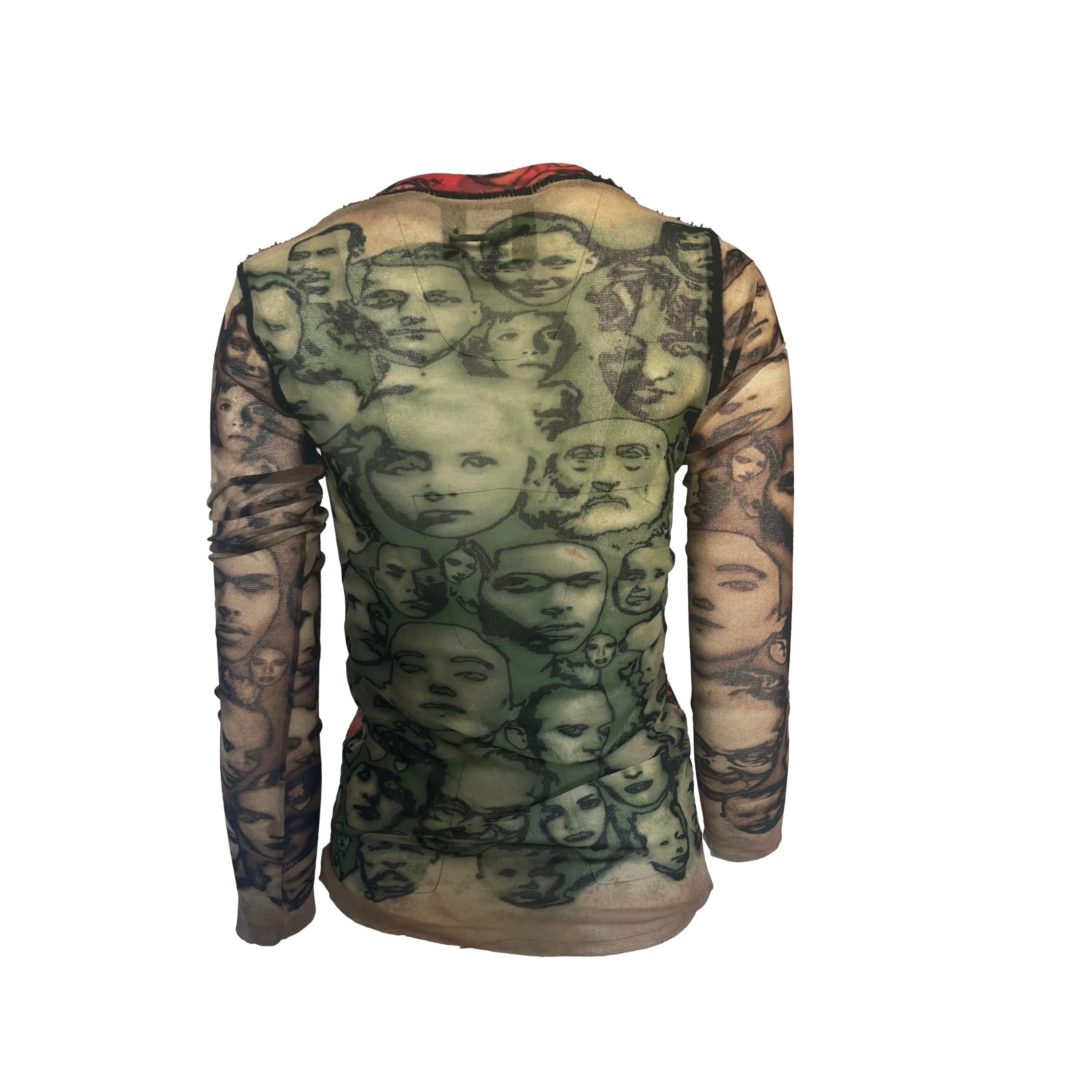 Jean Paul Gaultier Face Print Top - Image 2