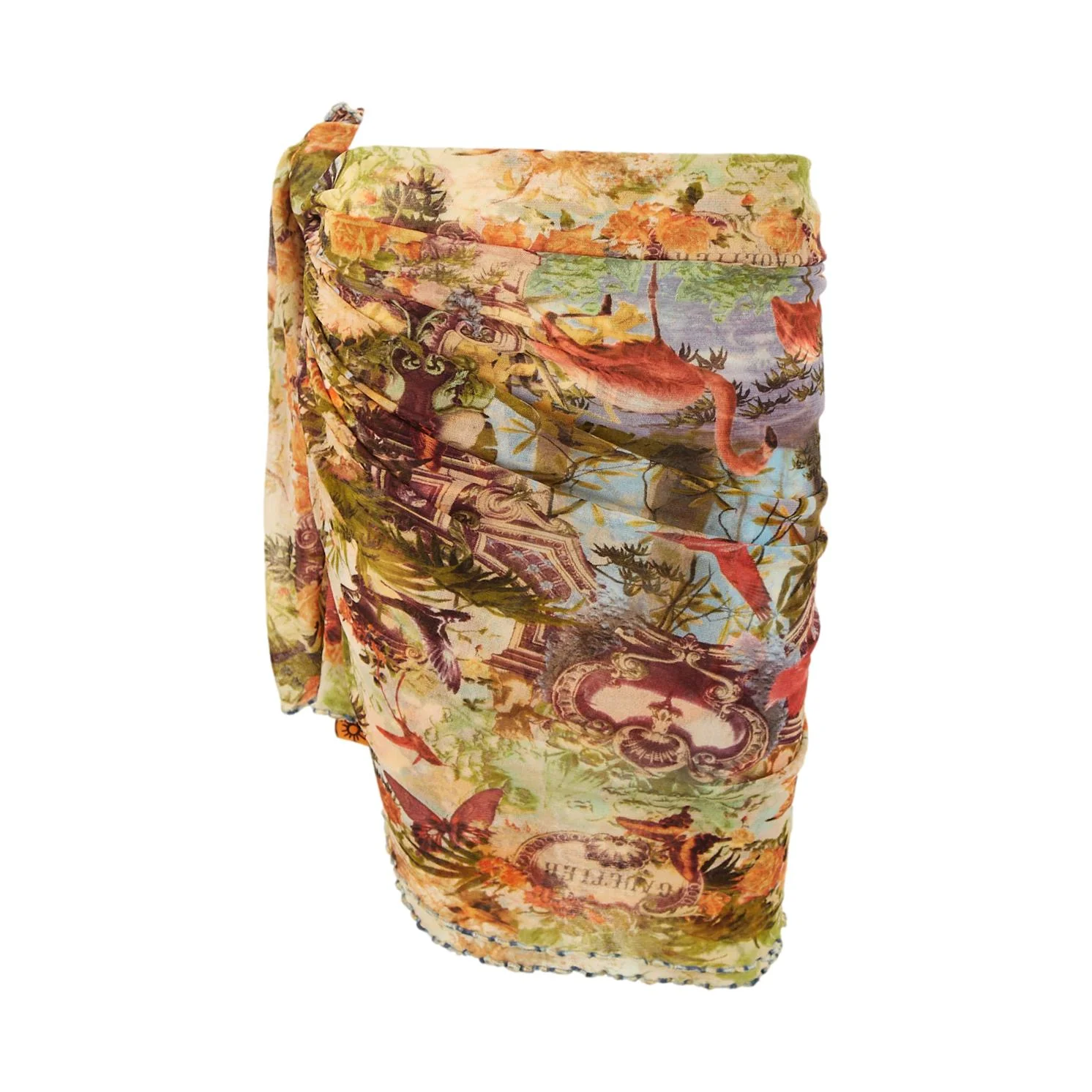 Jean Paul Gaultier Flamingo Print Jumbo Wrap - Image 3
