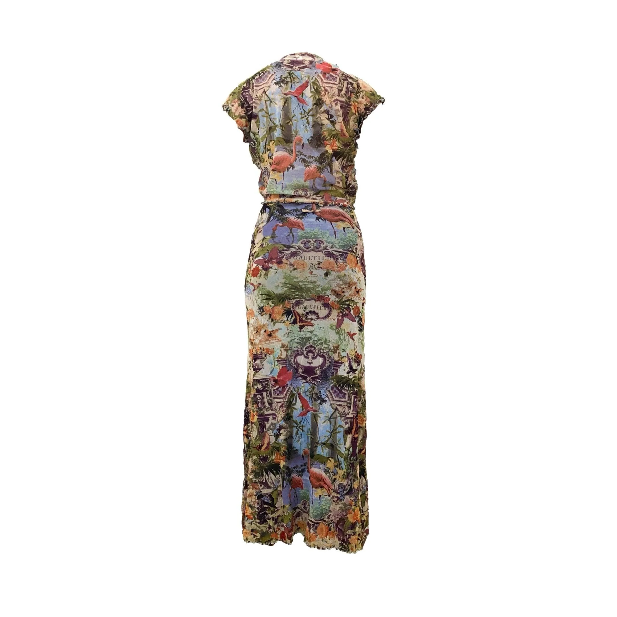 Jean Paul Gaultier Flamingo Skirt Set - Image 2
