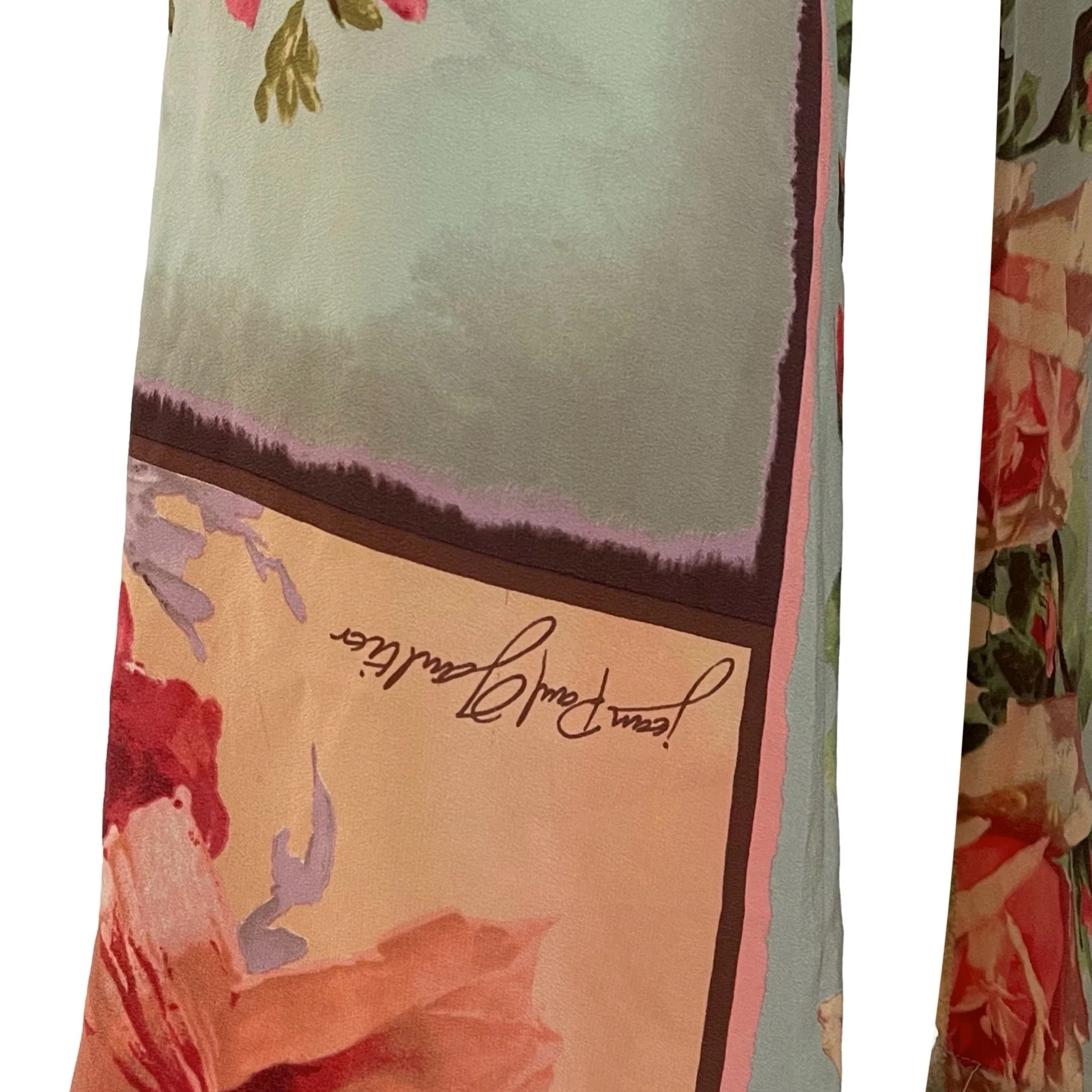 Jean Paul Gaultier Floral Silk Set - Image 3