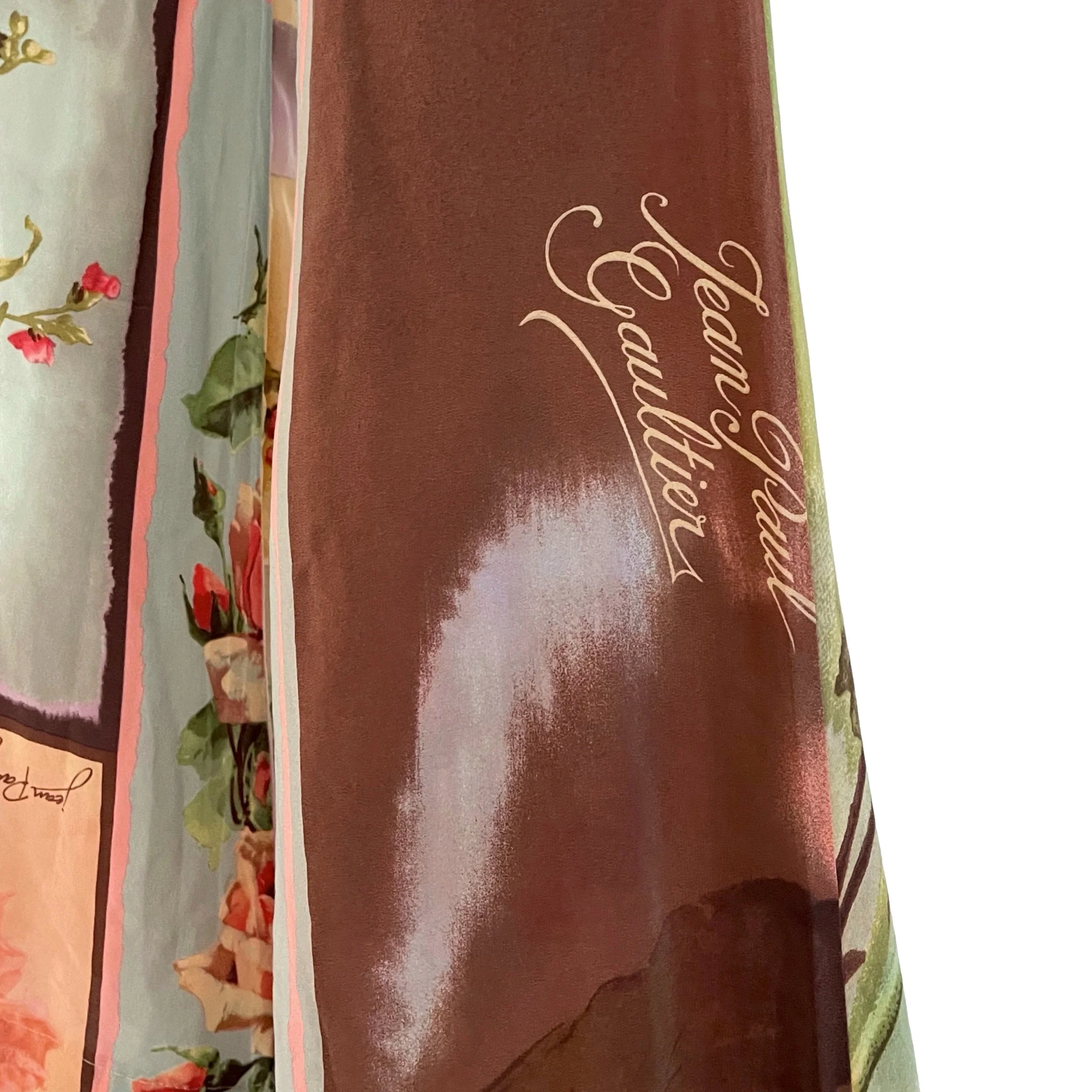 Jean Paul Gaultier Floral Silk Set - Image 4