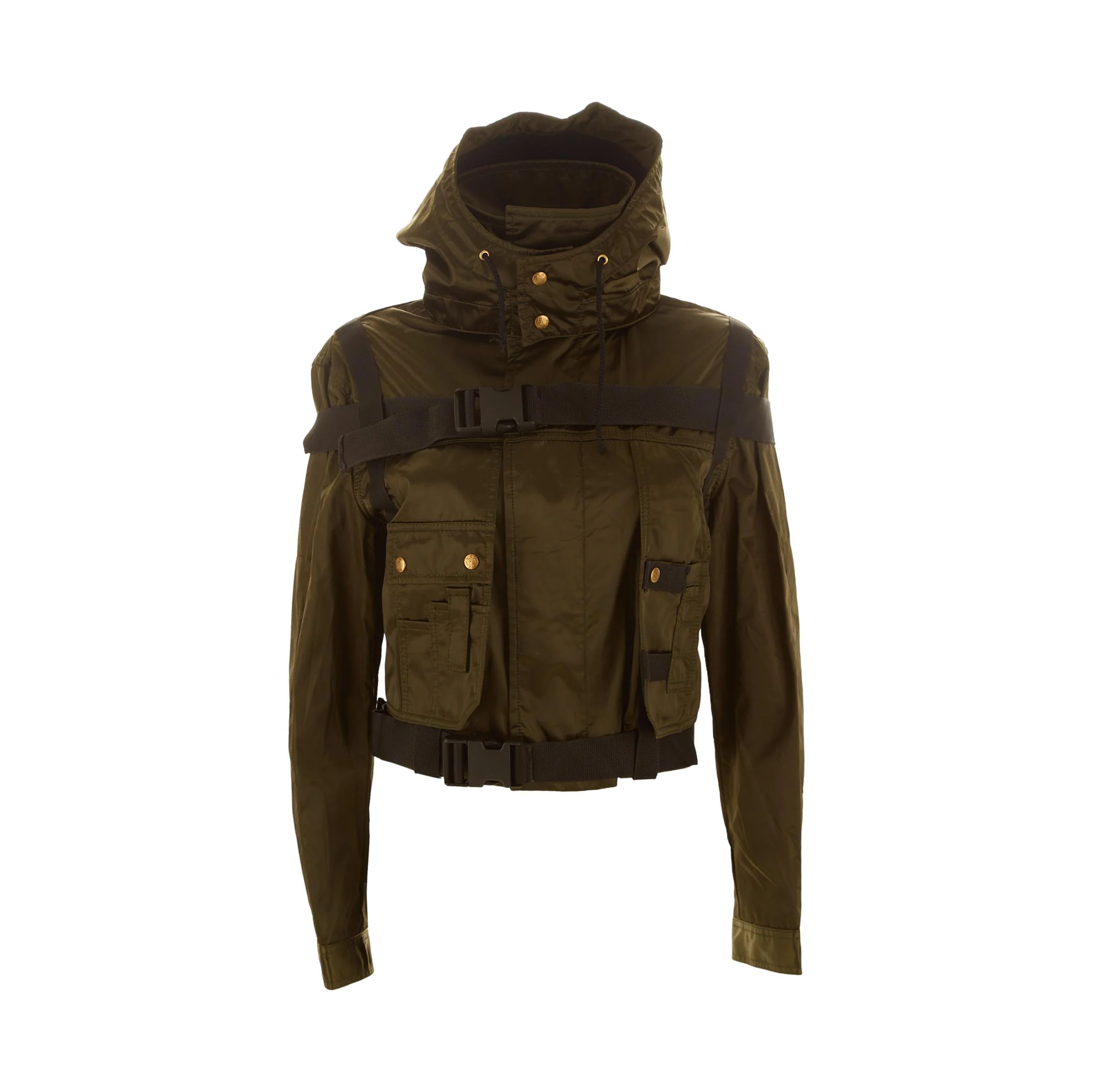 Jean Paul Gaultier Green Parachute Jacket
