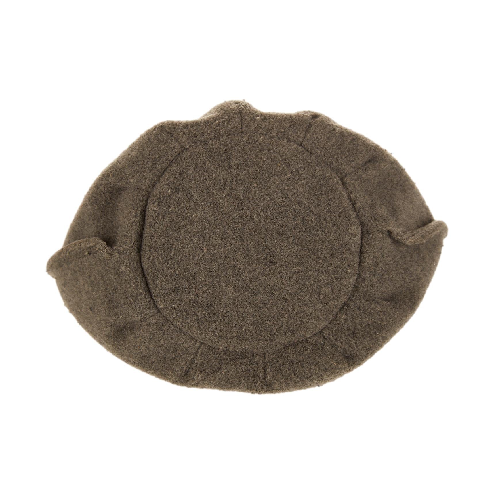 Jean Paul Gaultier Grey Wool Ring Handle Bag - Image 3