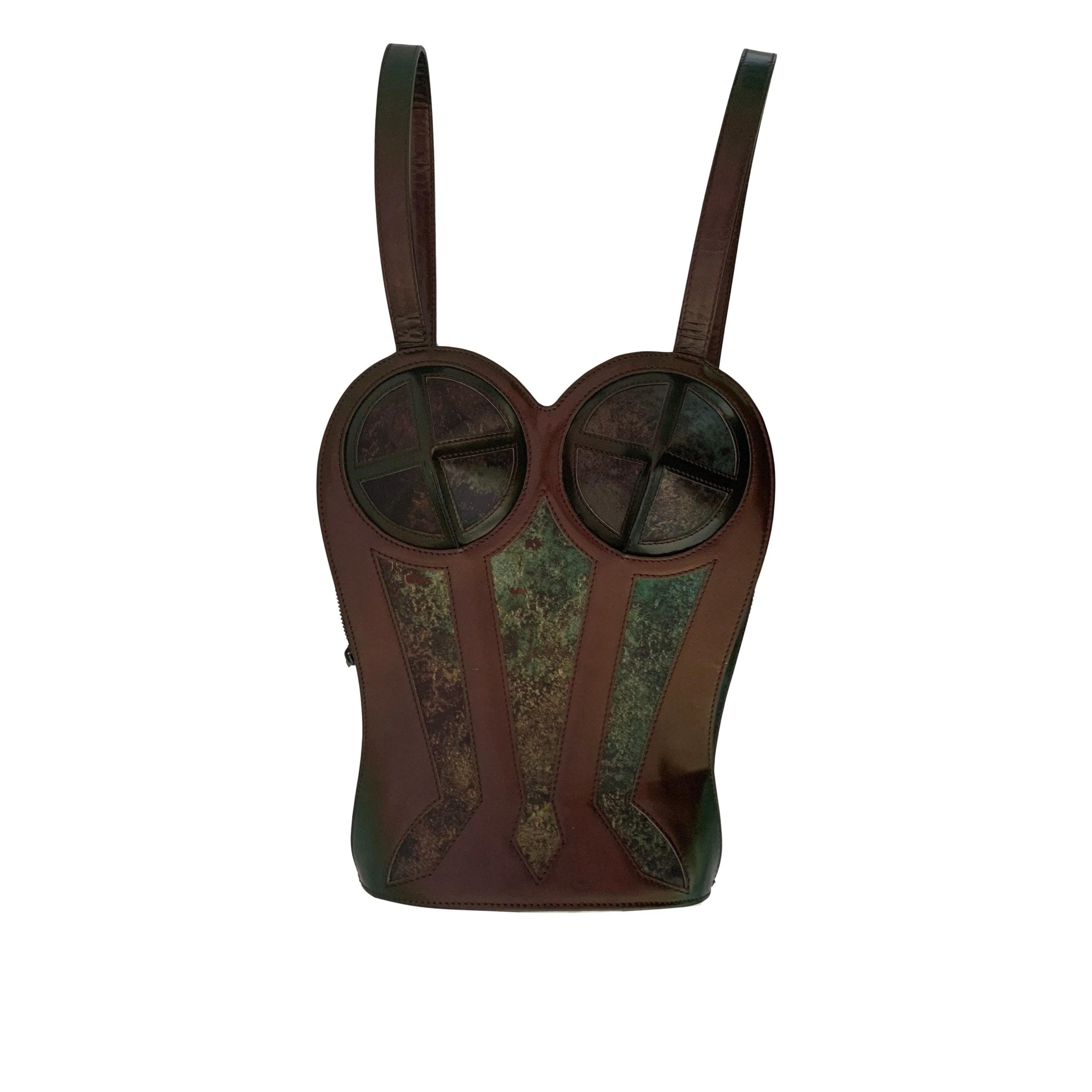 Jean Paul Gaultier Iridescent Corset Backpack