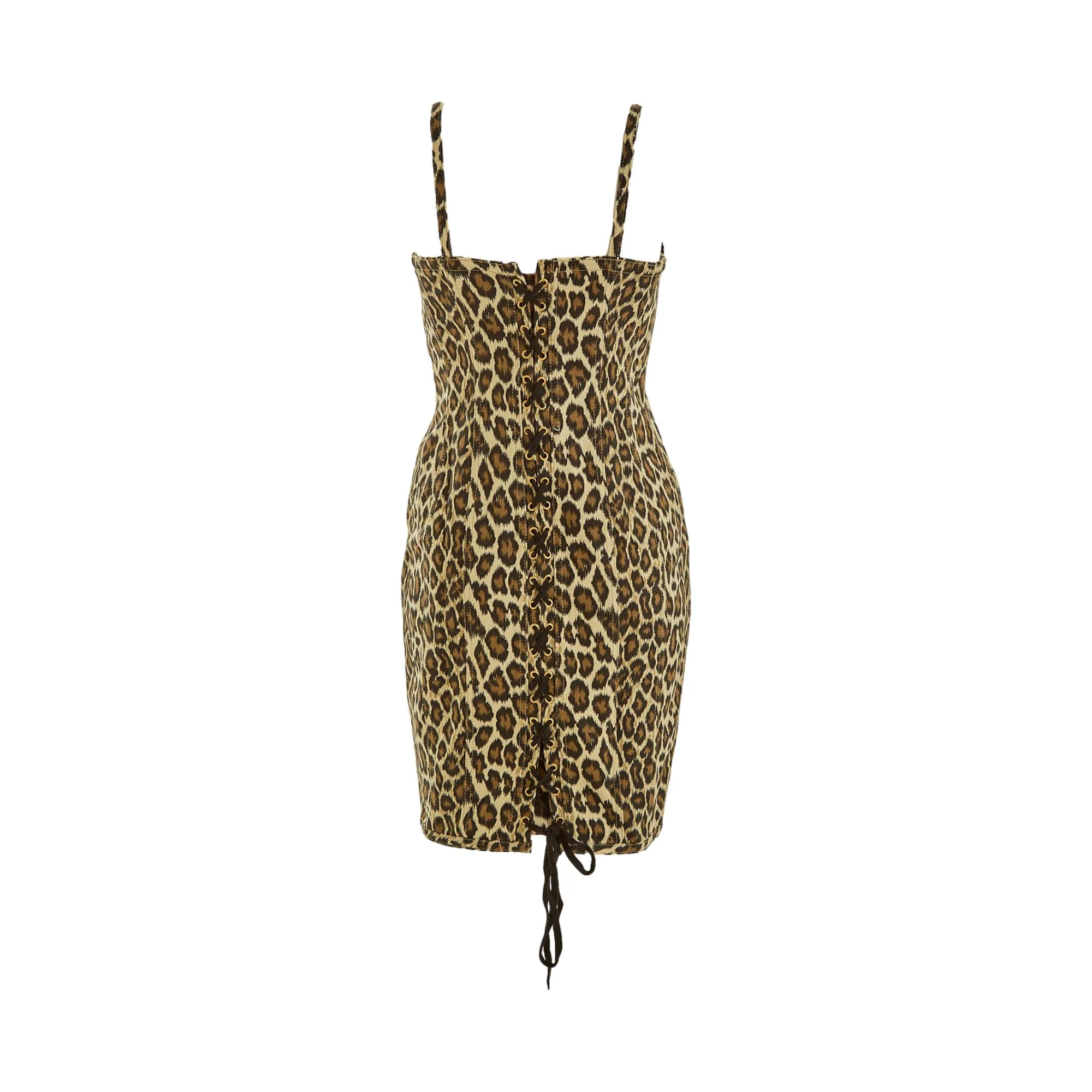 Jean Paul Gaultier Leopard Corset Dress - Image 2