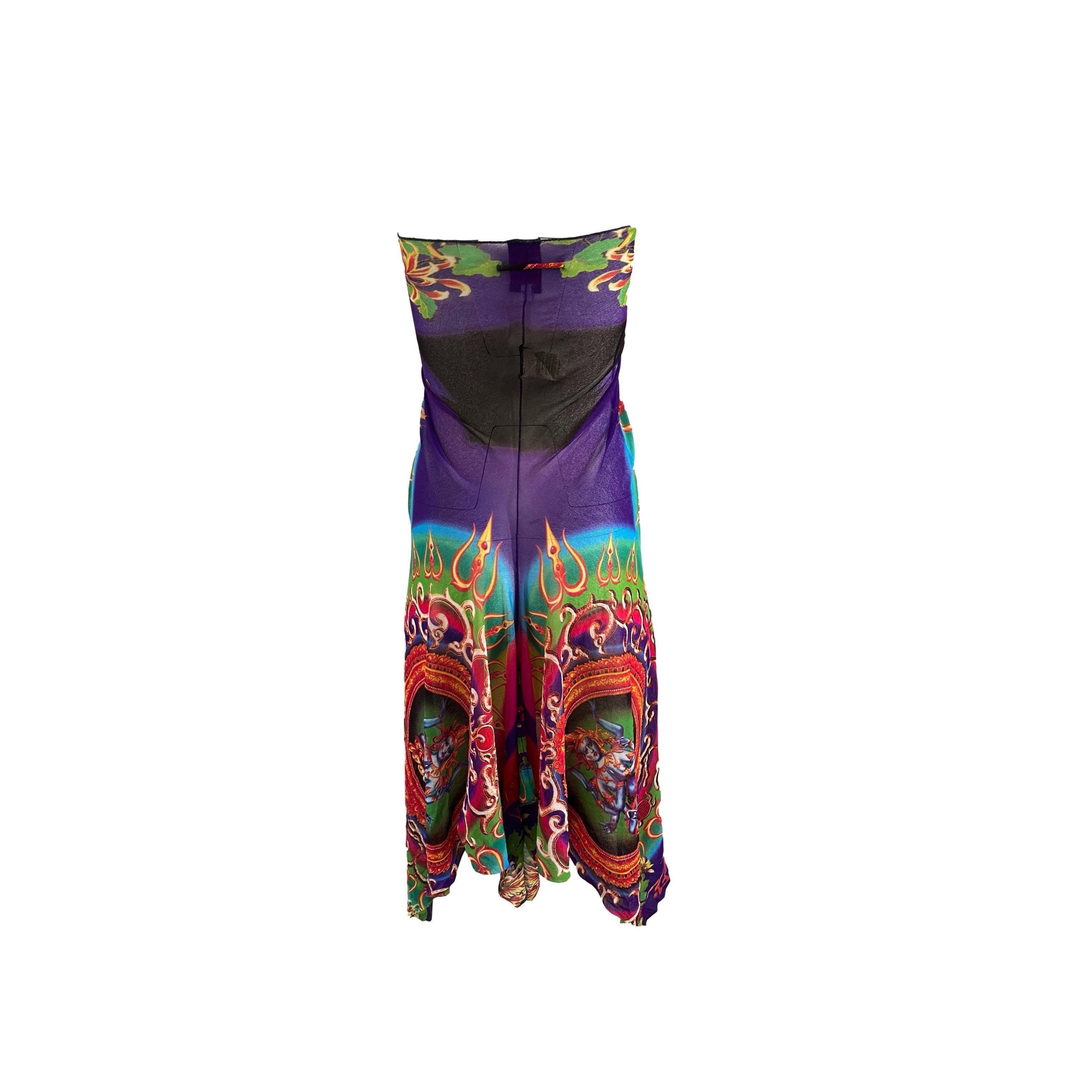 Jean Paul Gaultier Mixed Media Print Wrap - Image 2
