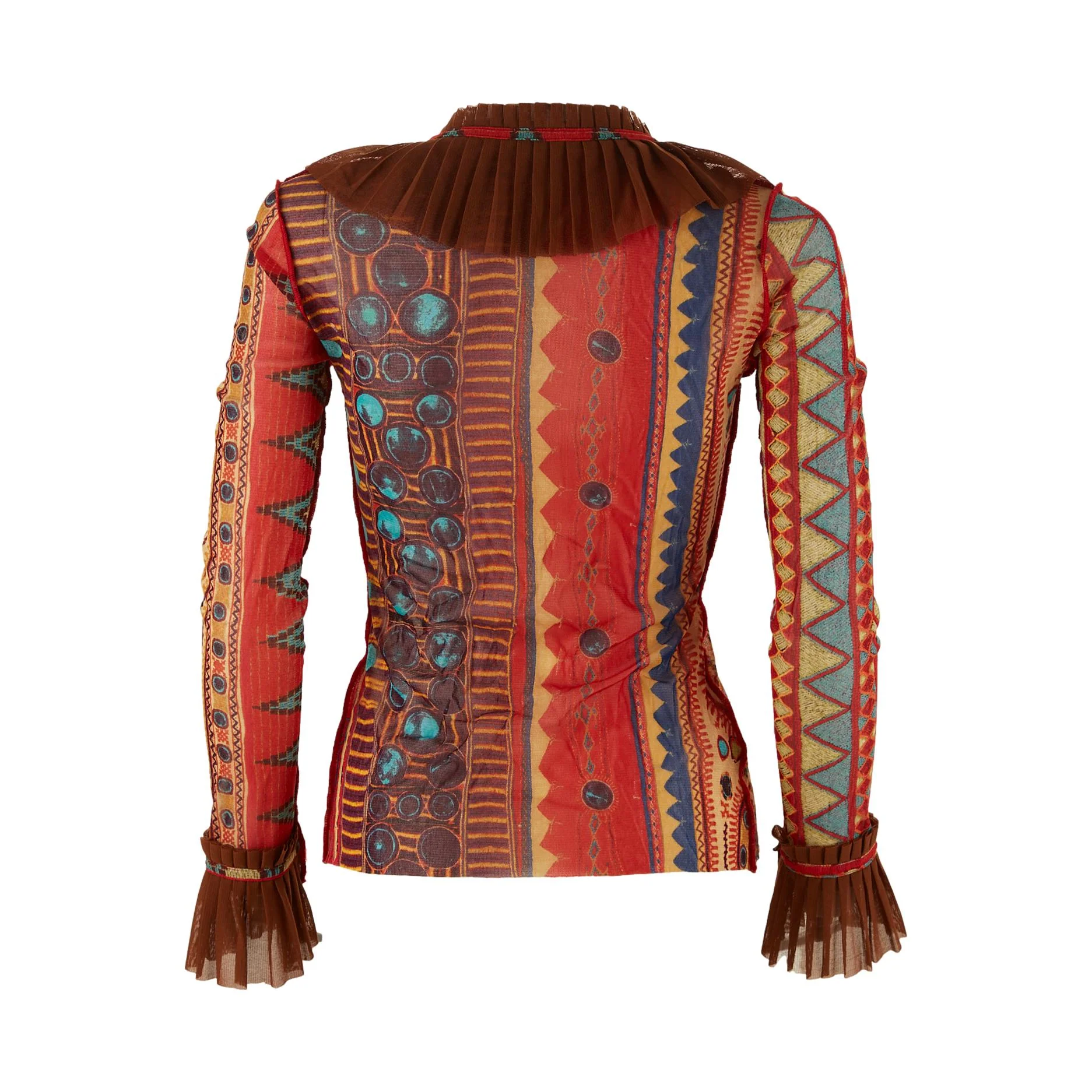 Jean Paul Gaultier Multicolor Fringe Top - Image 2
