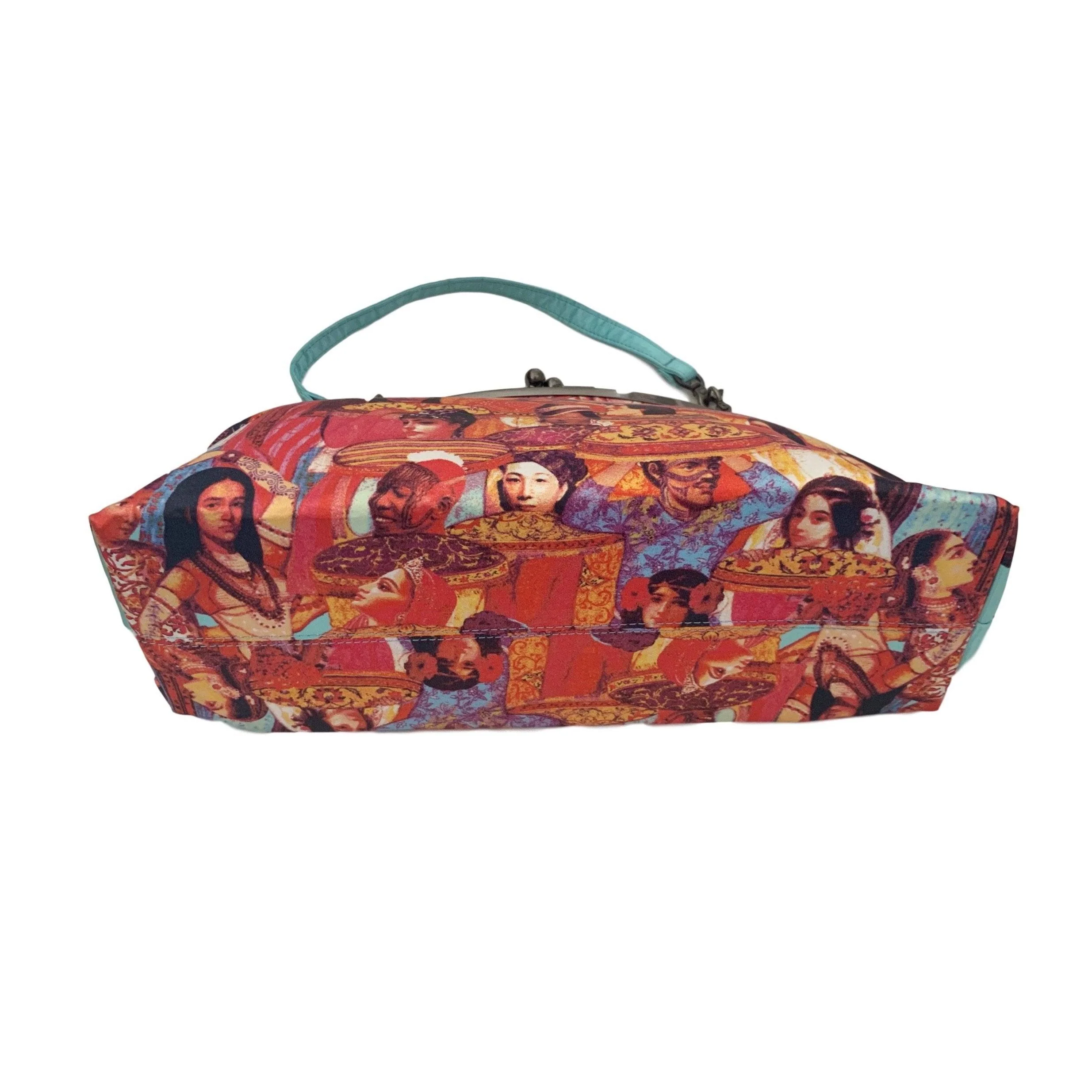 Jean Paul Gaultier Multicolor Top Latch Bag - Image 4