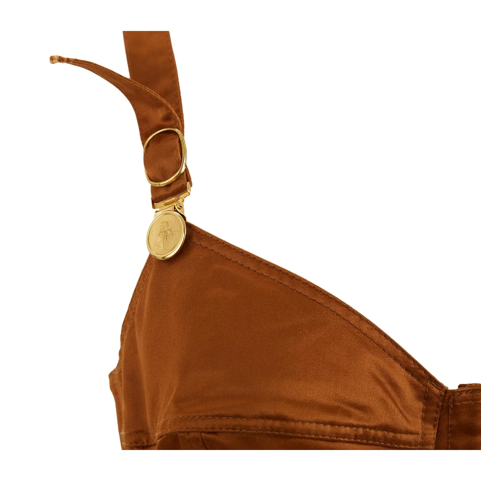 Jean Paul Gaultier Bronze Dollar Bustier Top - Image 2