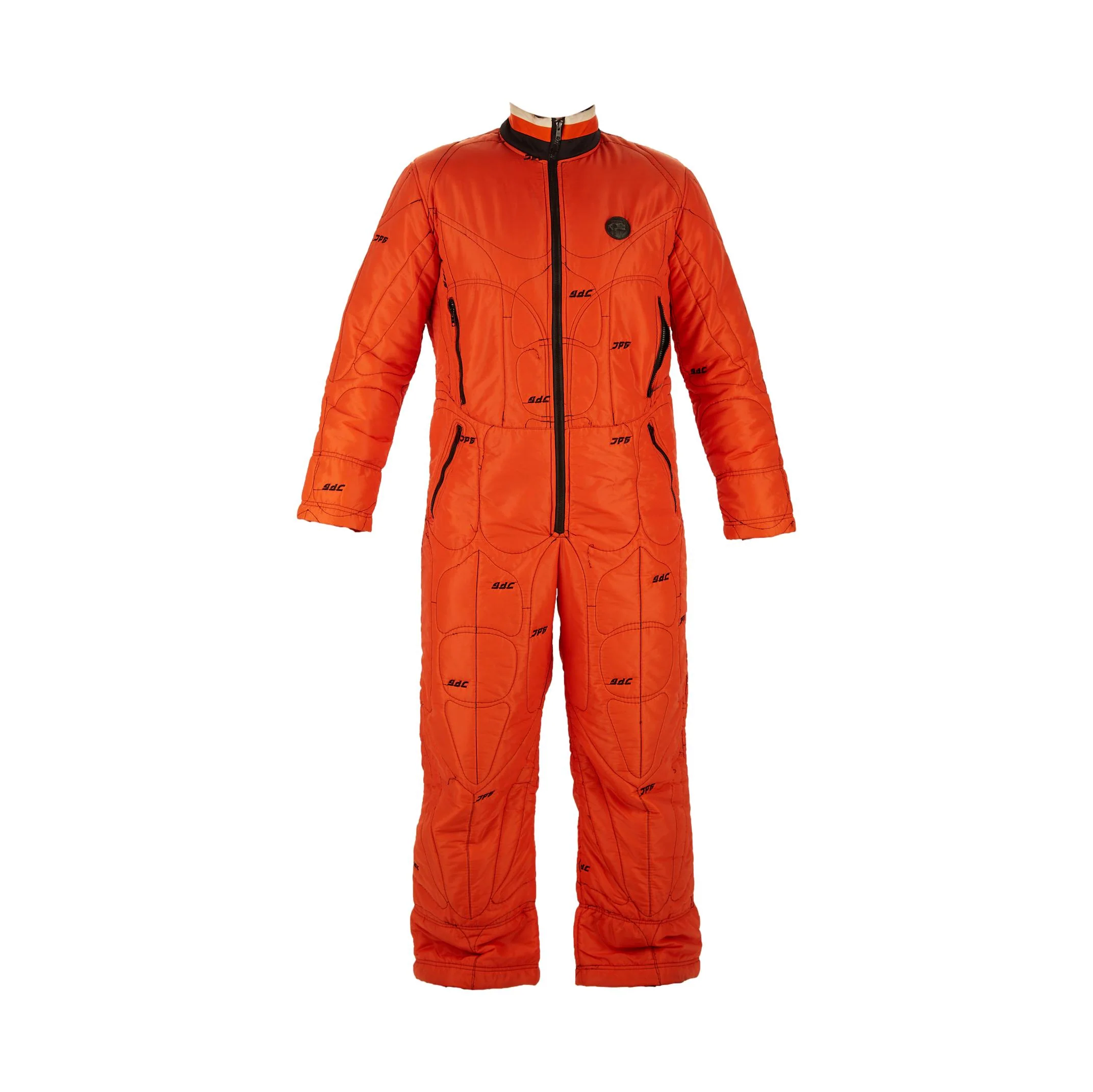 Jean Paul Gaultier Orange Logo Snow Suit
