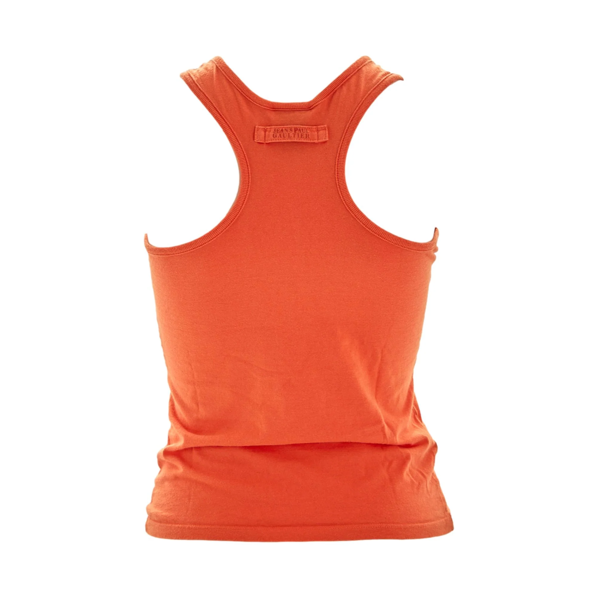 Jean Paul Gaultier Orange Porno Chic Tank - Image 2