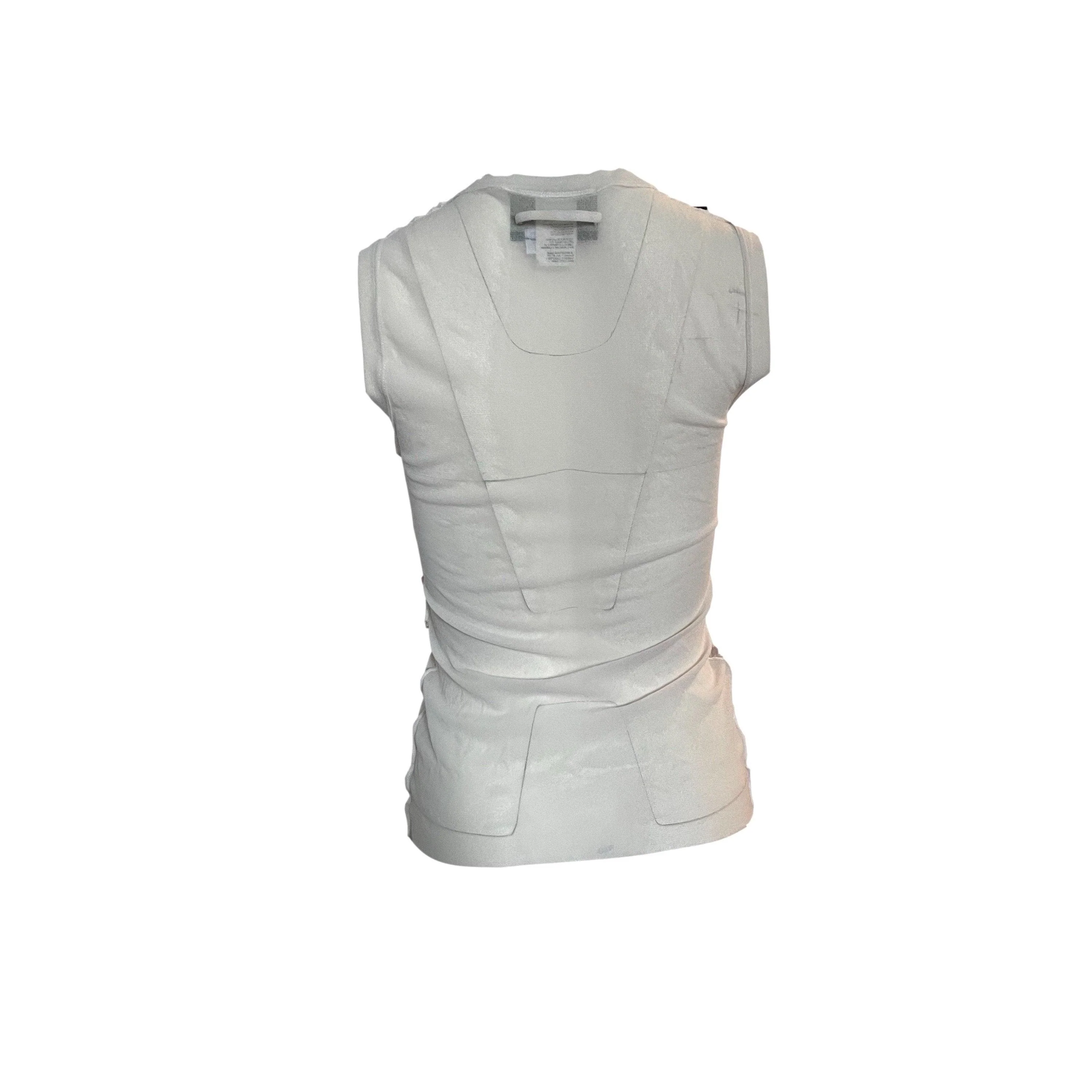 Jean Paul Gaultier Print Eyelash Mesh Tank - Image 2