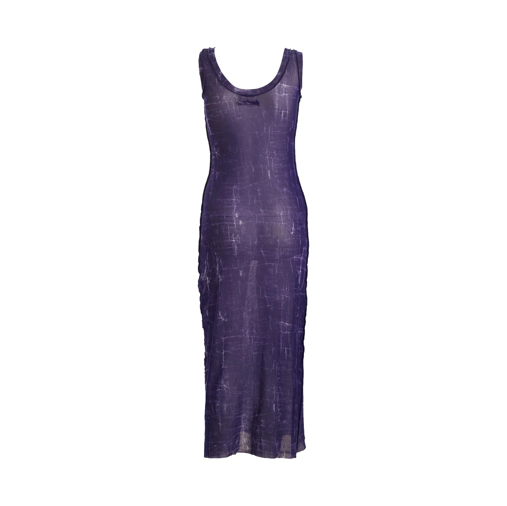 Jean Paul Gaultier Purple Tye Dye Dress - Image 2