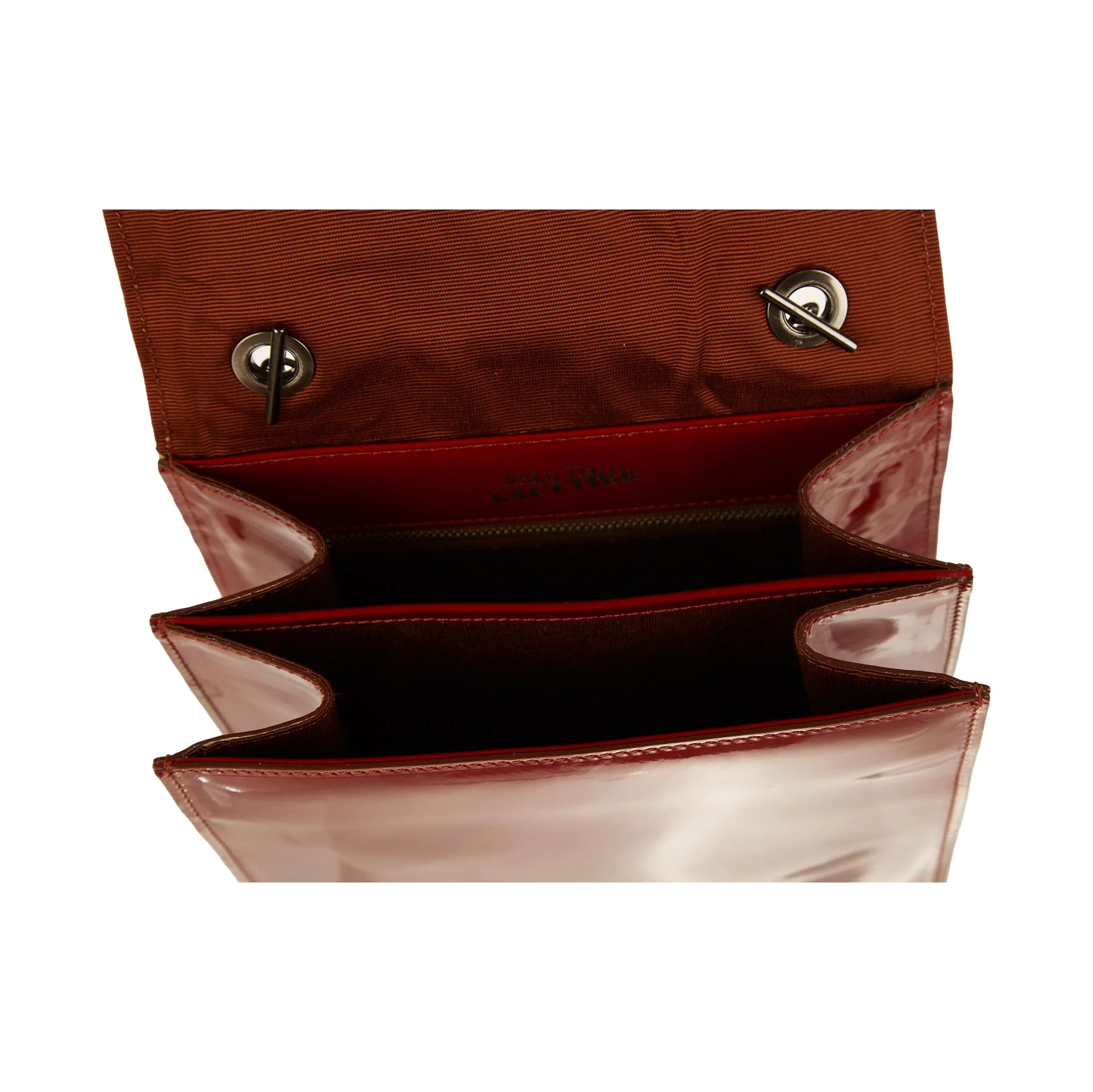 Jean Paul Gaultier Red Chain Shoulder Bag - Image 4