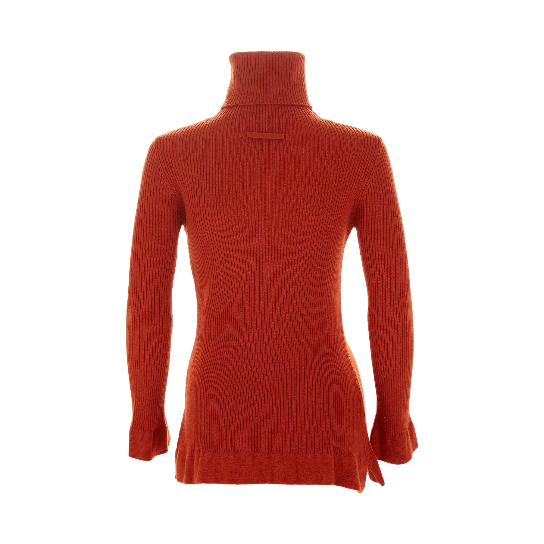 Jean Paul Gaultier Red Cut Out Sweater - Image 2