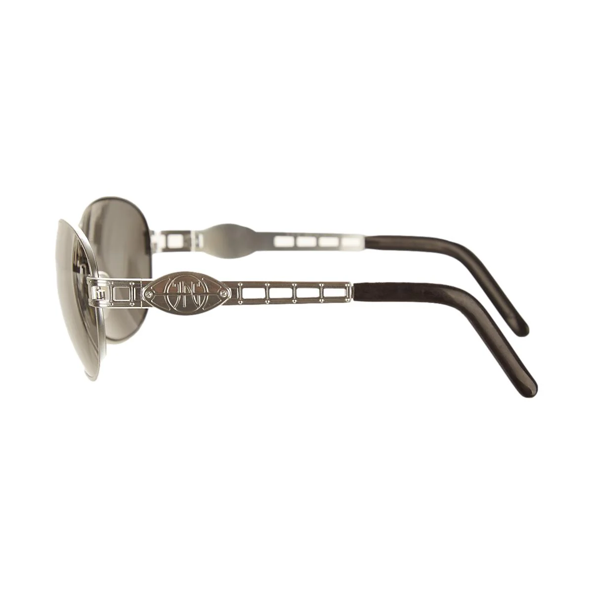 Jean Paul Gaultier Silver Logo Sunglasses - Image 3