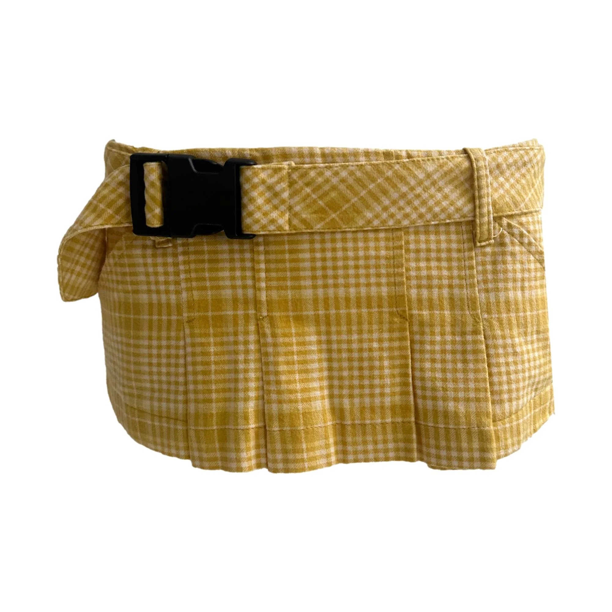 Jean Paul Gaultier Yellow Micro Skirt - Image 2