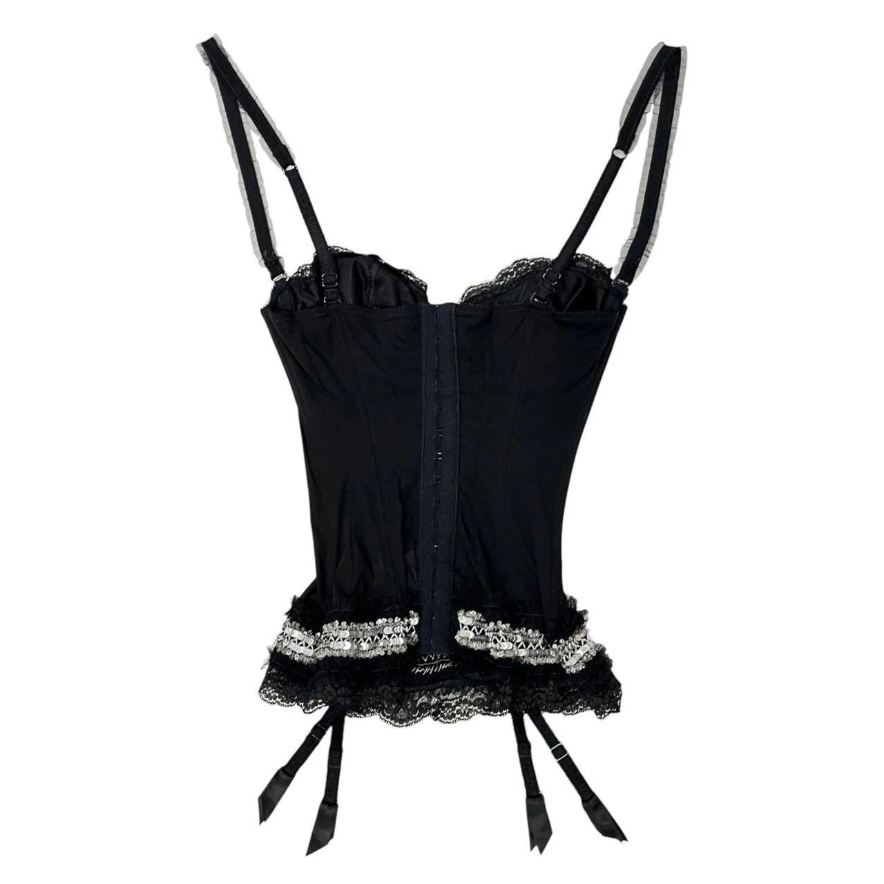 John Galliano Black Babydoll Corset - Image 2