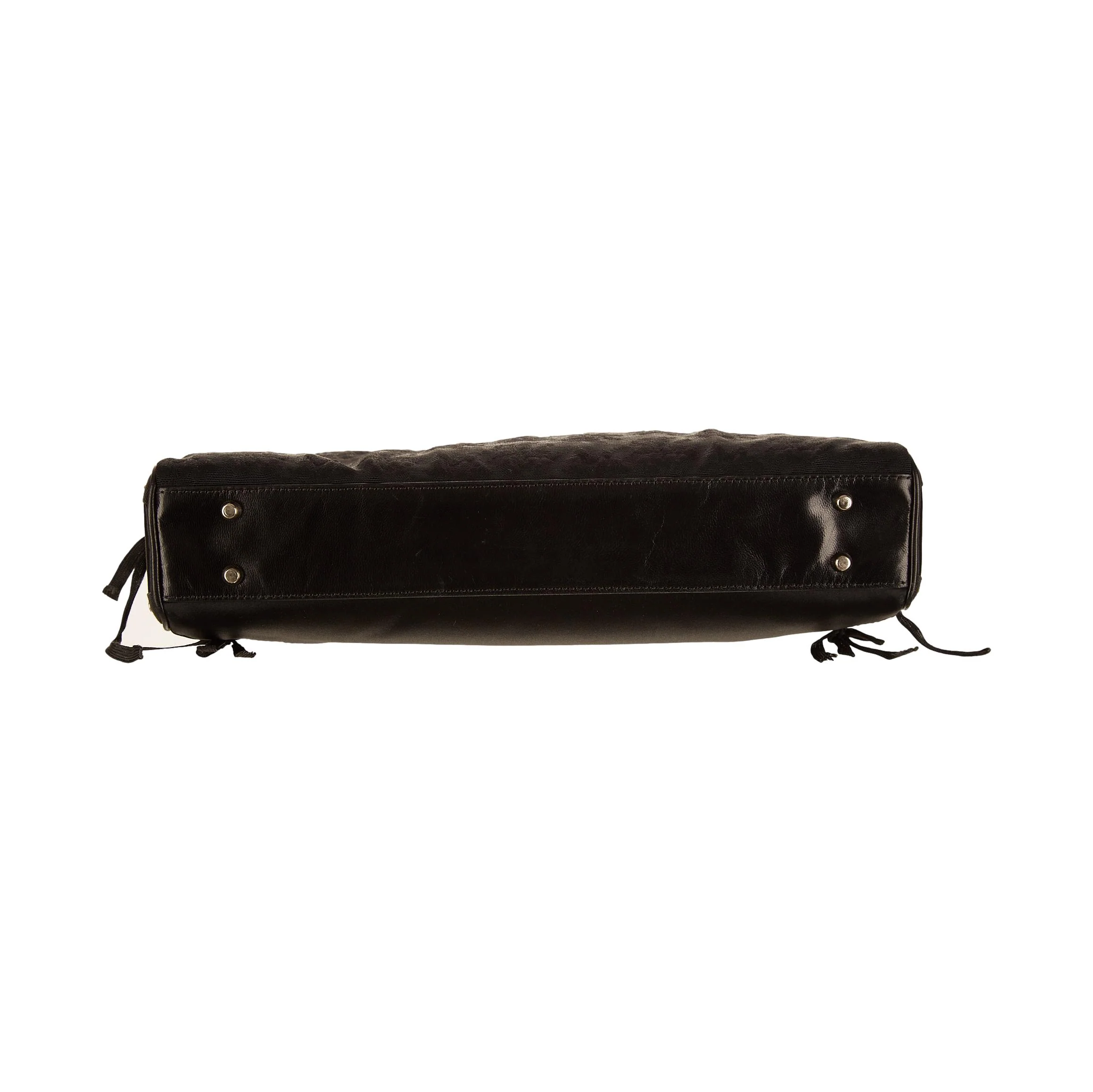 Galliano Black Lace Shoulder Bag - Image 3