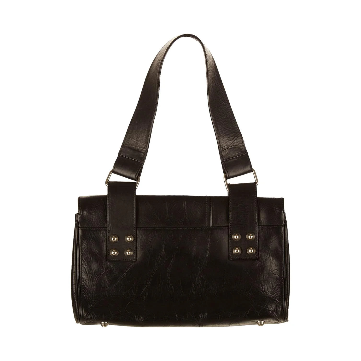 Galliano Black Studded Shoulder Bag - Image 2