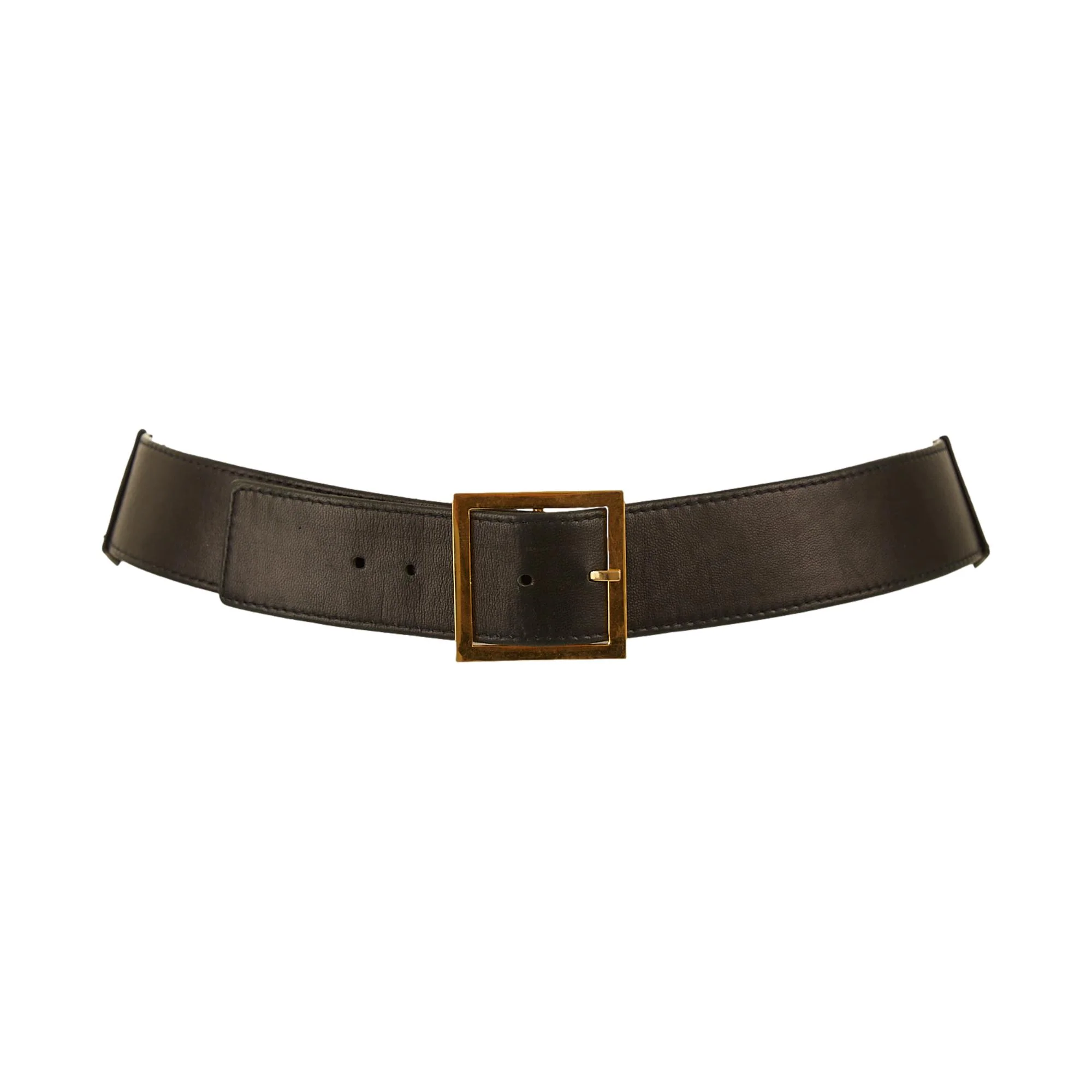 Karl Lagerfield Black Script Belt - Image 2