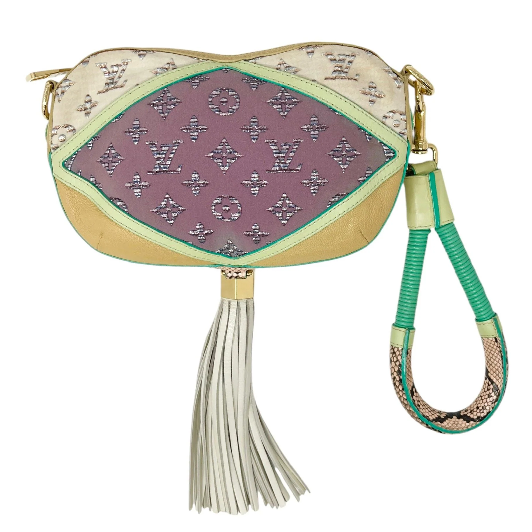 Louis Vuitton 2010 Mixed Media Clutch - Image 2