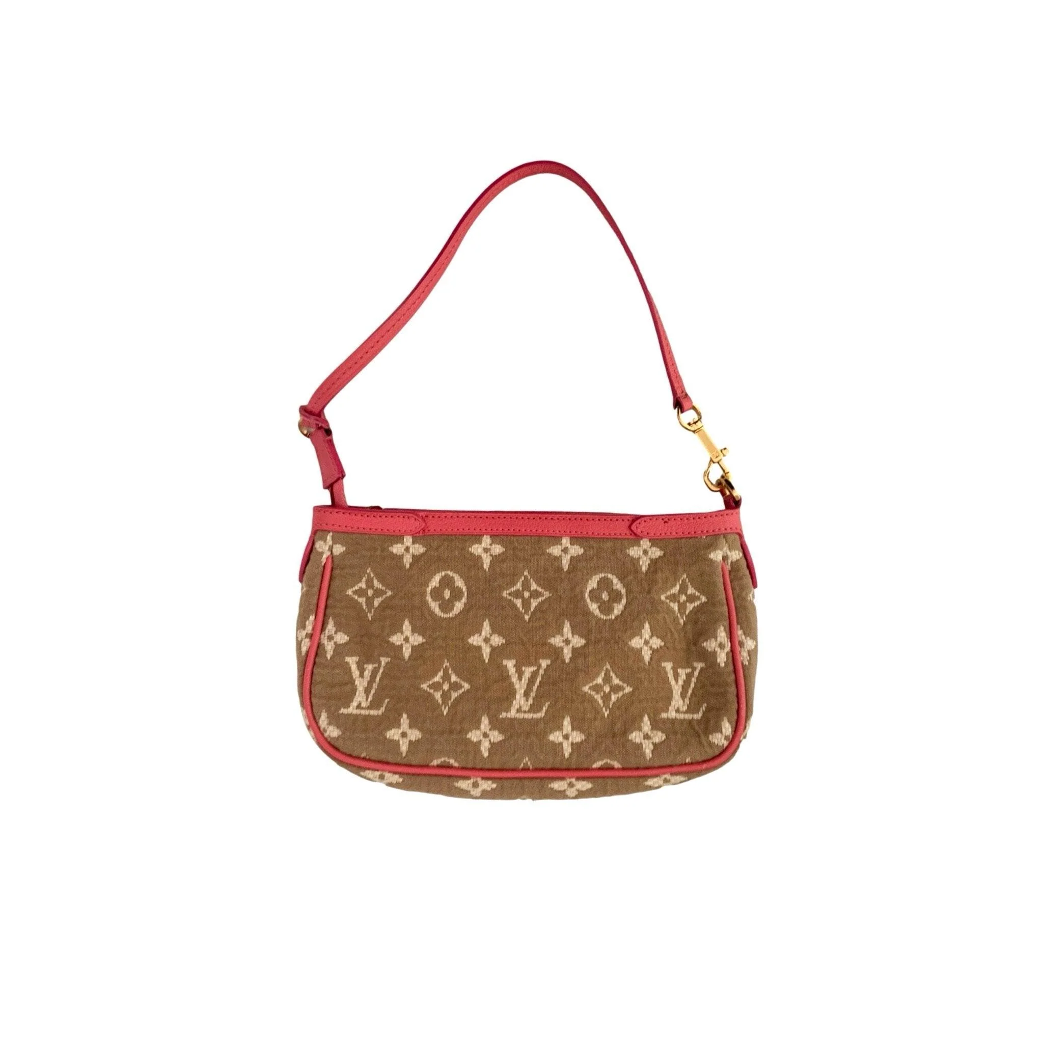 Louis Vuitton Beige Monogram Shoulder Bag