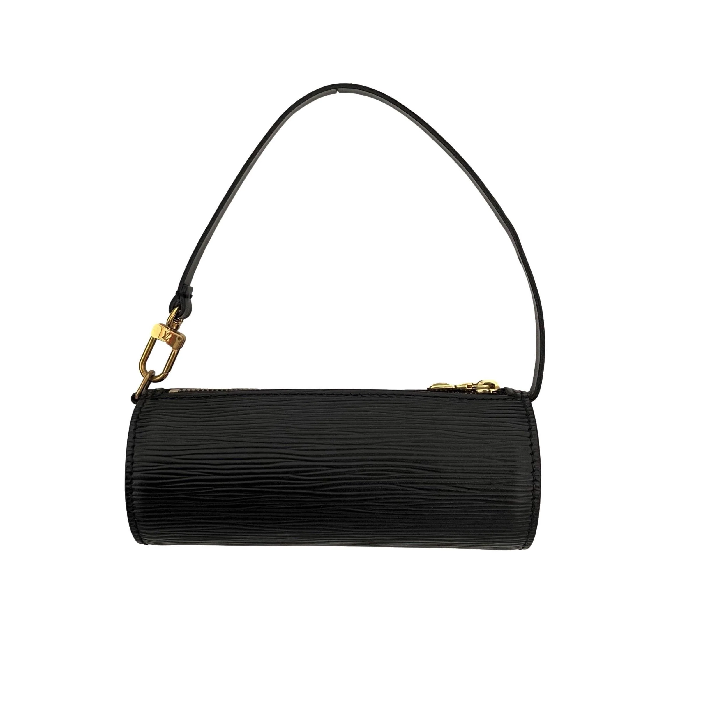 Louis Vuitton Black Epi Micro Cylinder Bag - Image 2